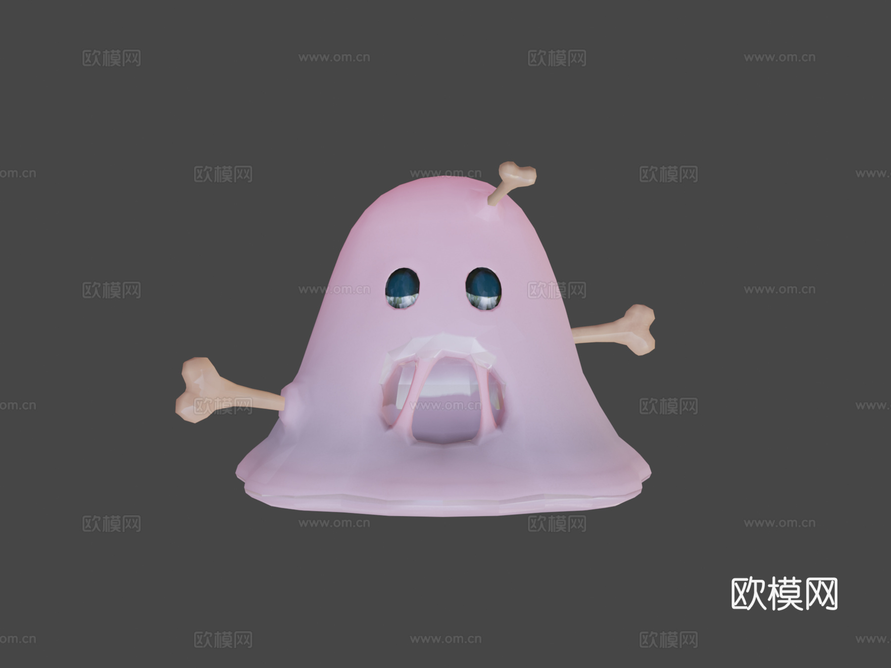 可爱史莱姆3d模型