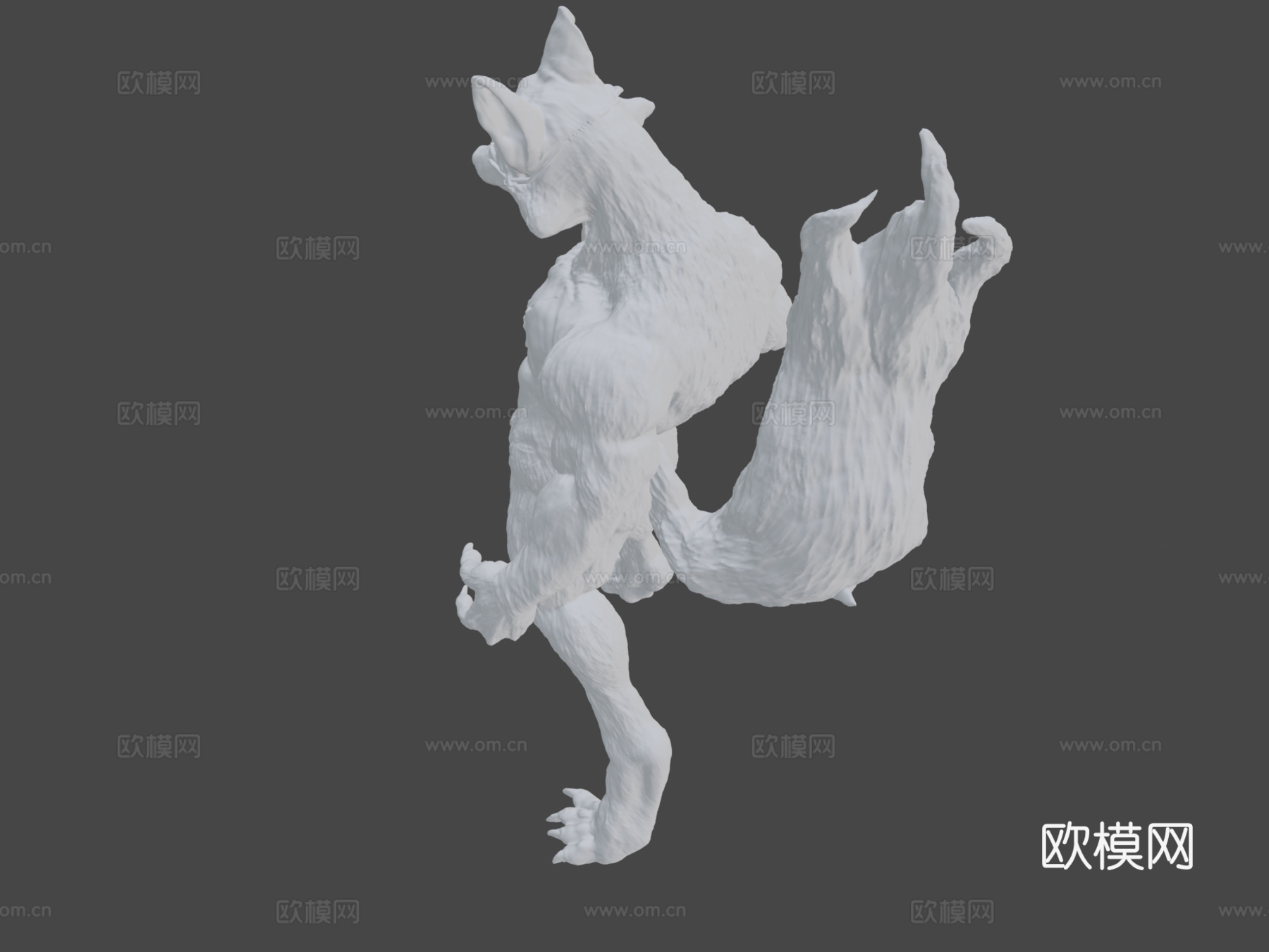 狐狸-角色设计#23d模型