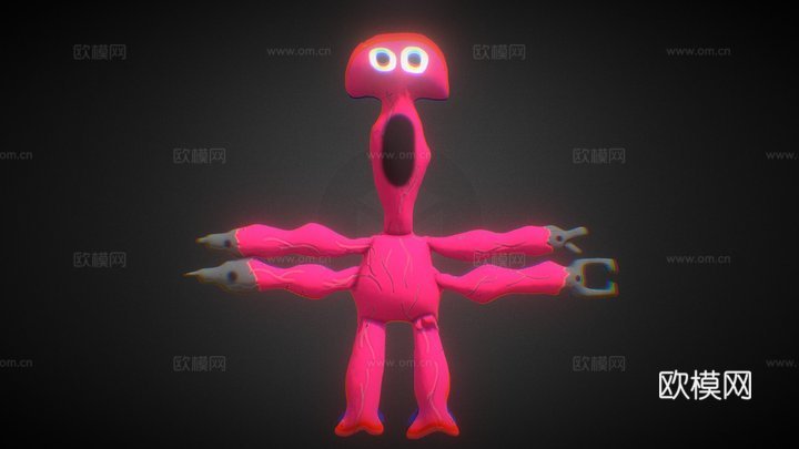 班班花园7-粉丝自制注射器兽3d模型