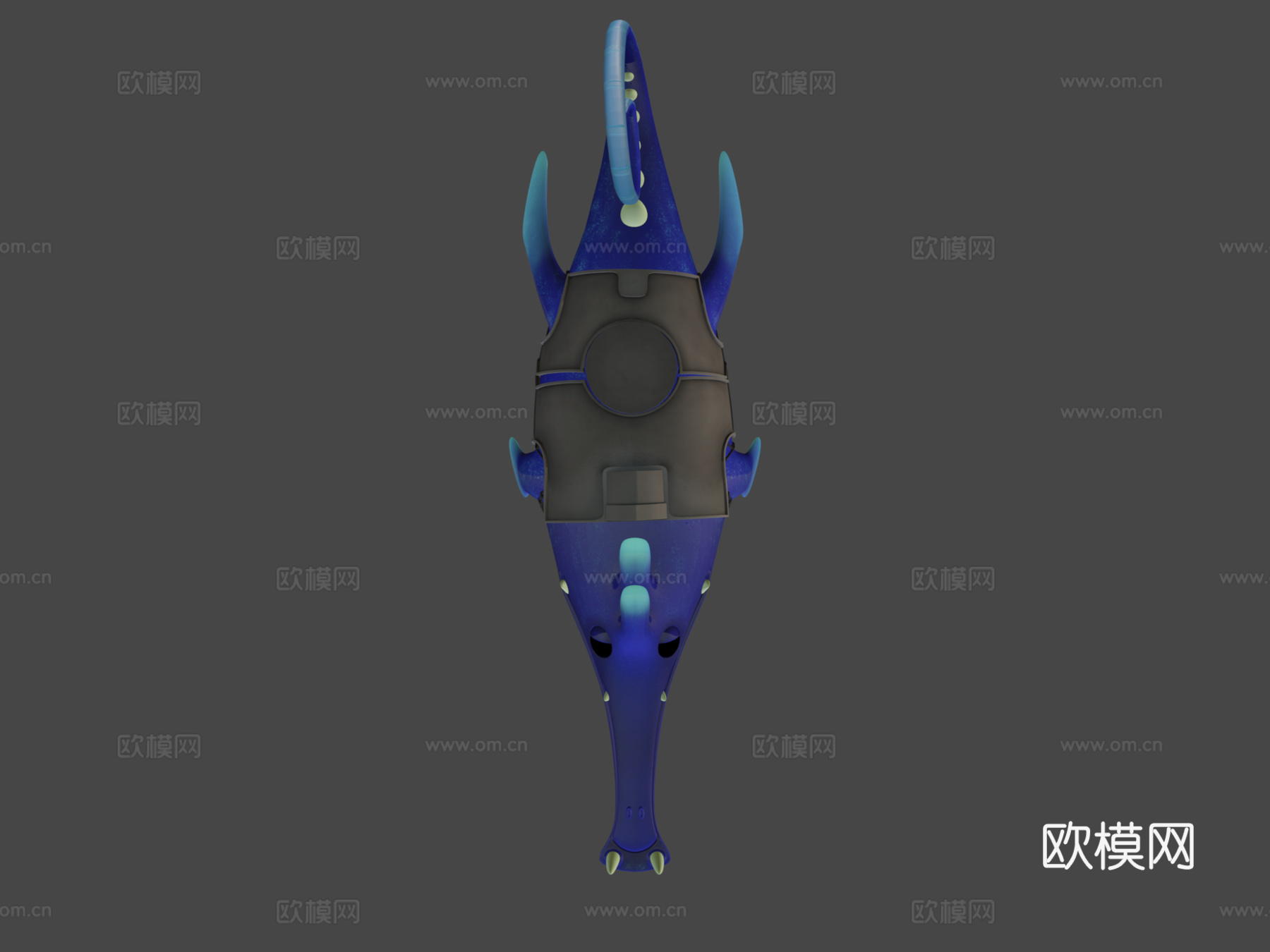番红花动画3d模型