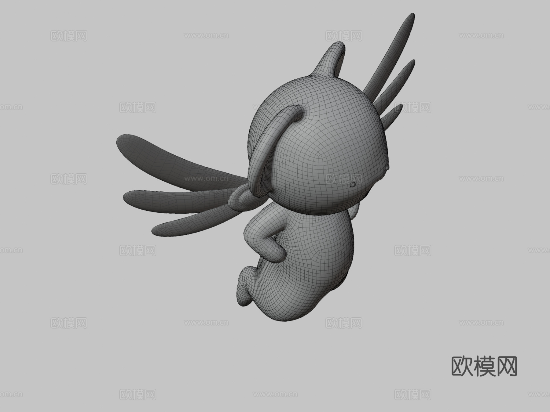 克洛3d模型