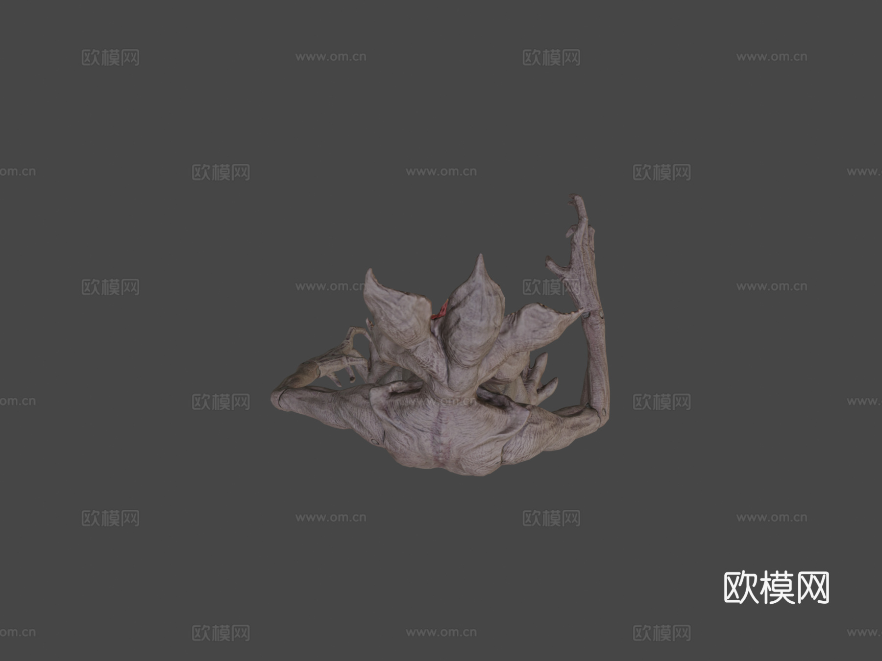 怪奇物语魔王可动人偶3d模型