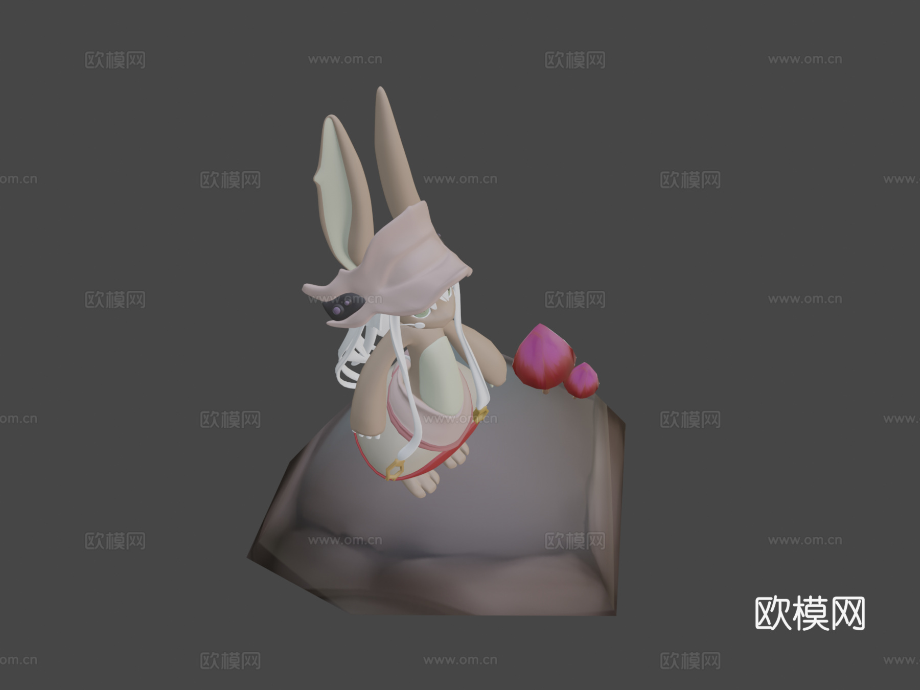 娜娜奇-来自深渊3d模型
