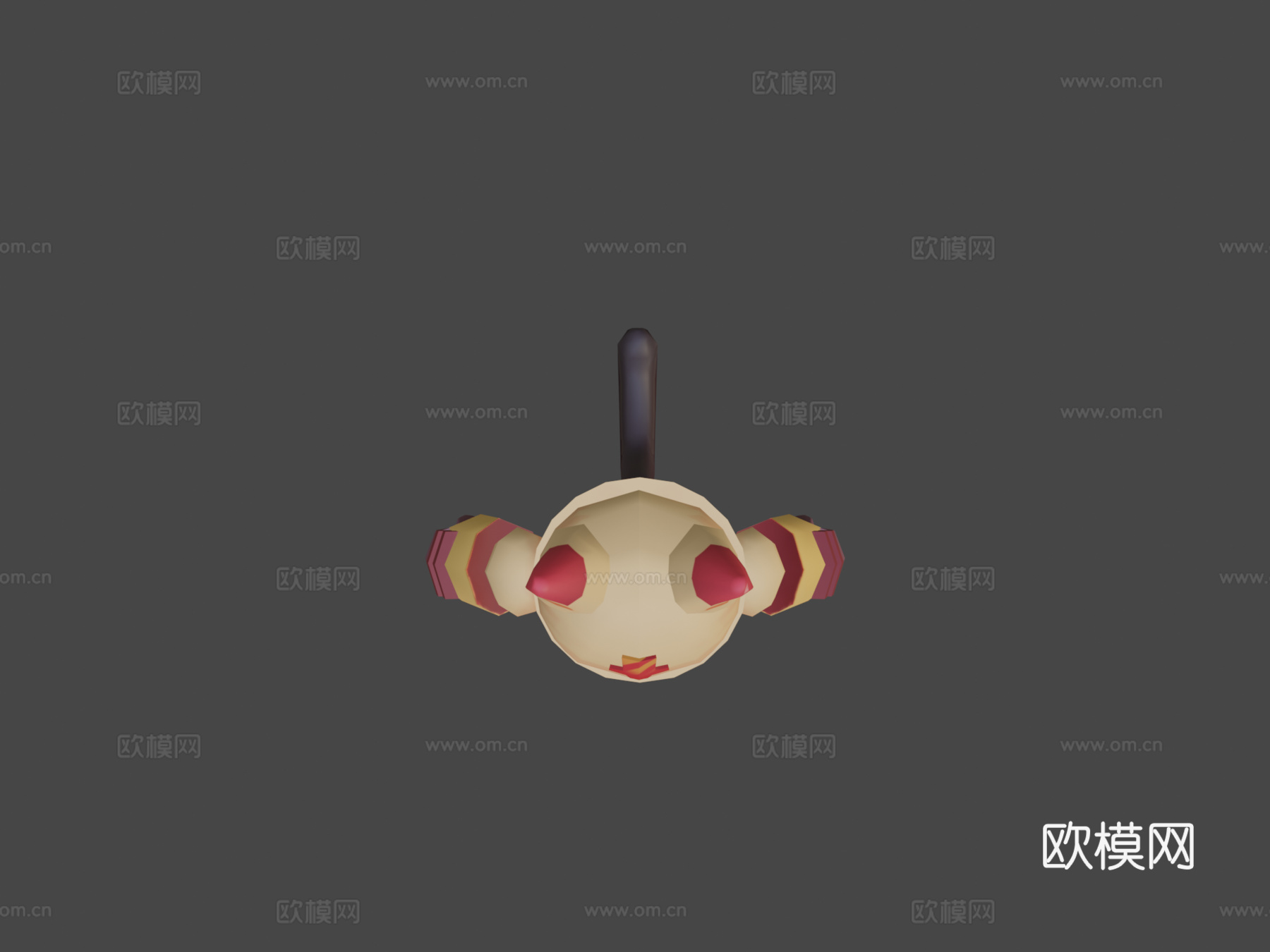 太空猫3d模型