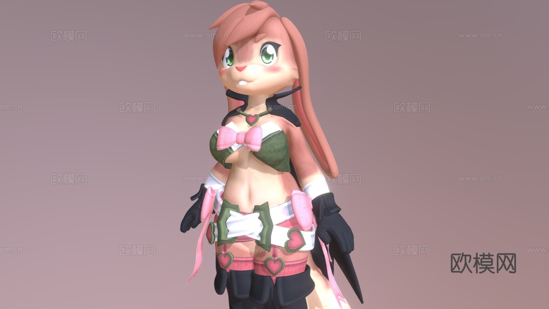 阿什莉巫师套装3d模型