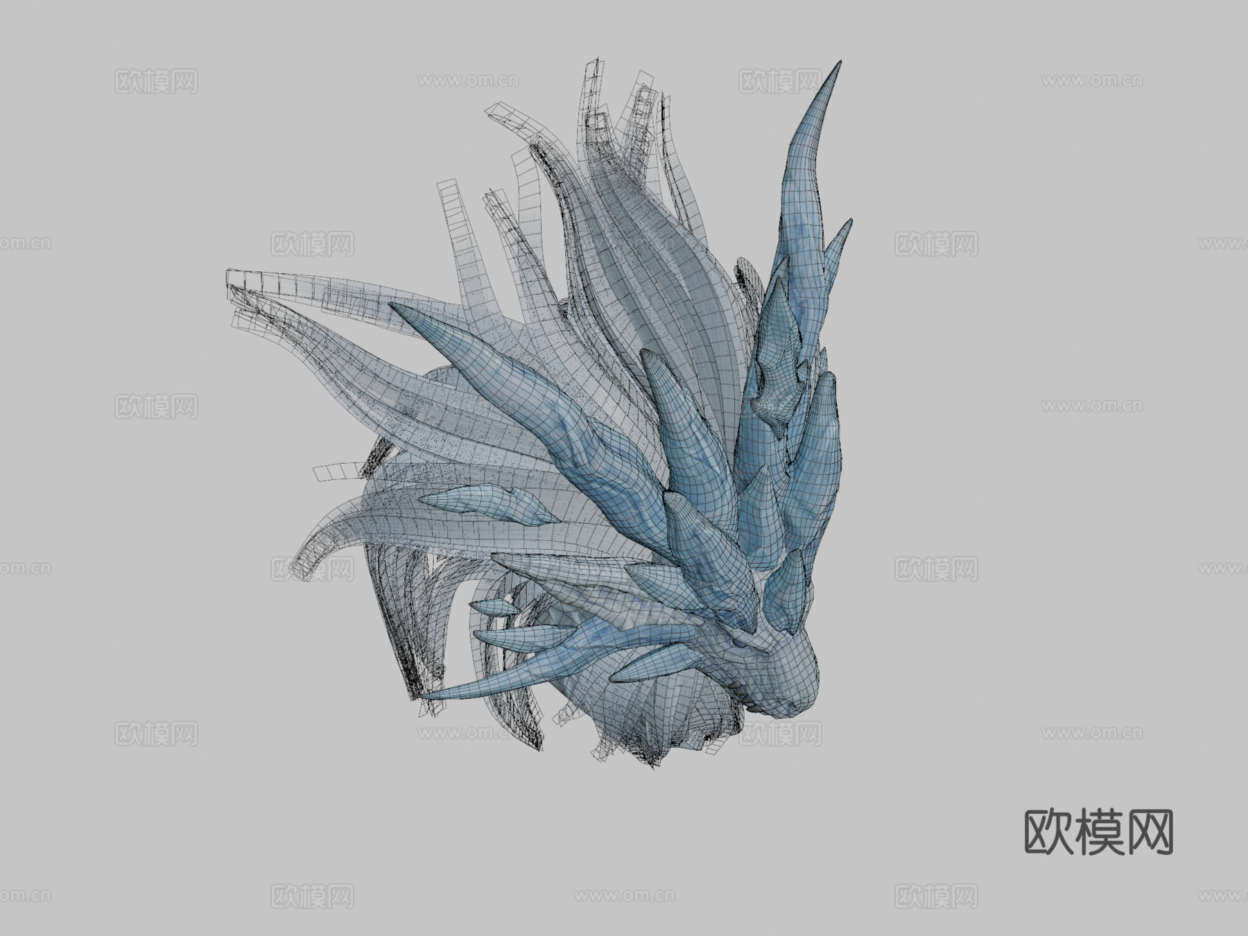 龙头_33d模型