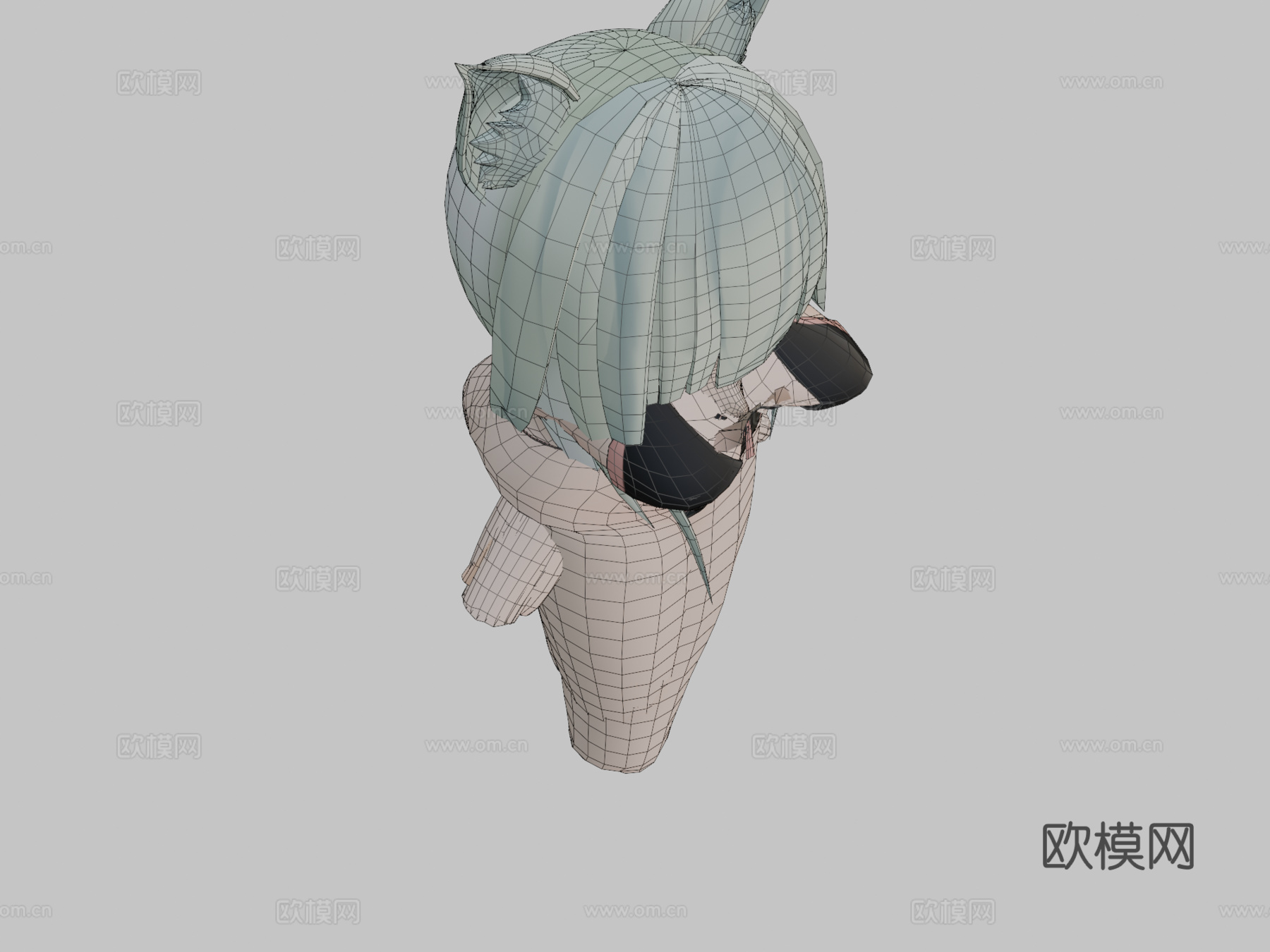 希泳罗伊Free3d模型