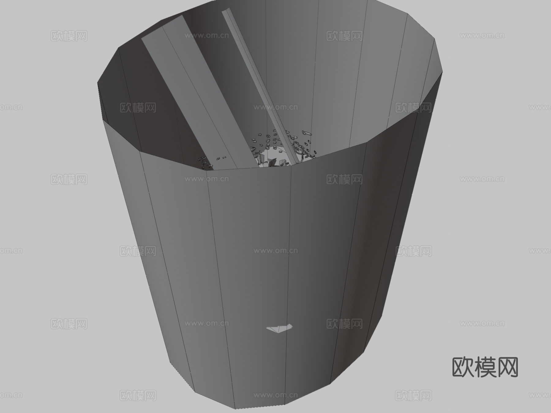 海洋生物低多边形3d模型