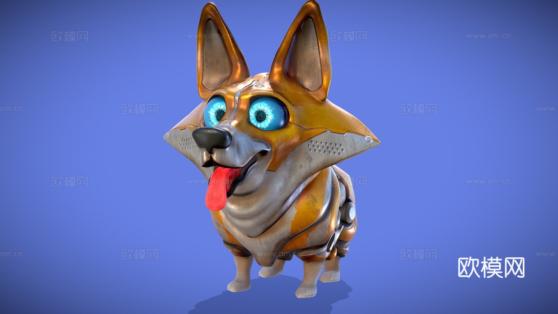 电子狗3d模型