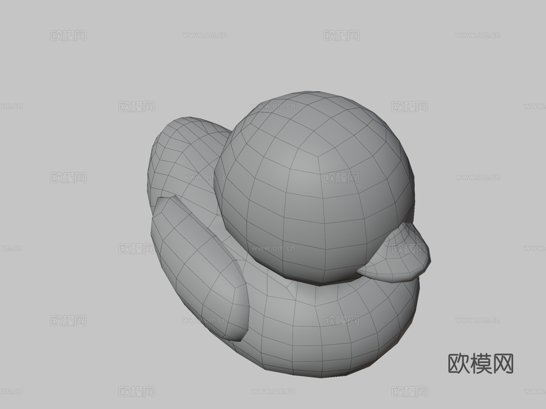 黄色橡皮鸭?3d模型