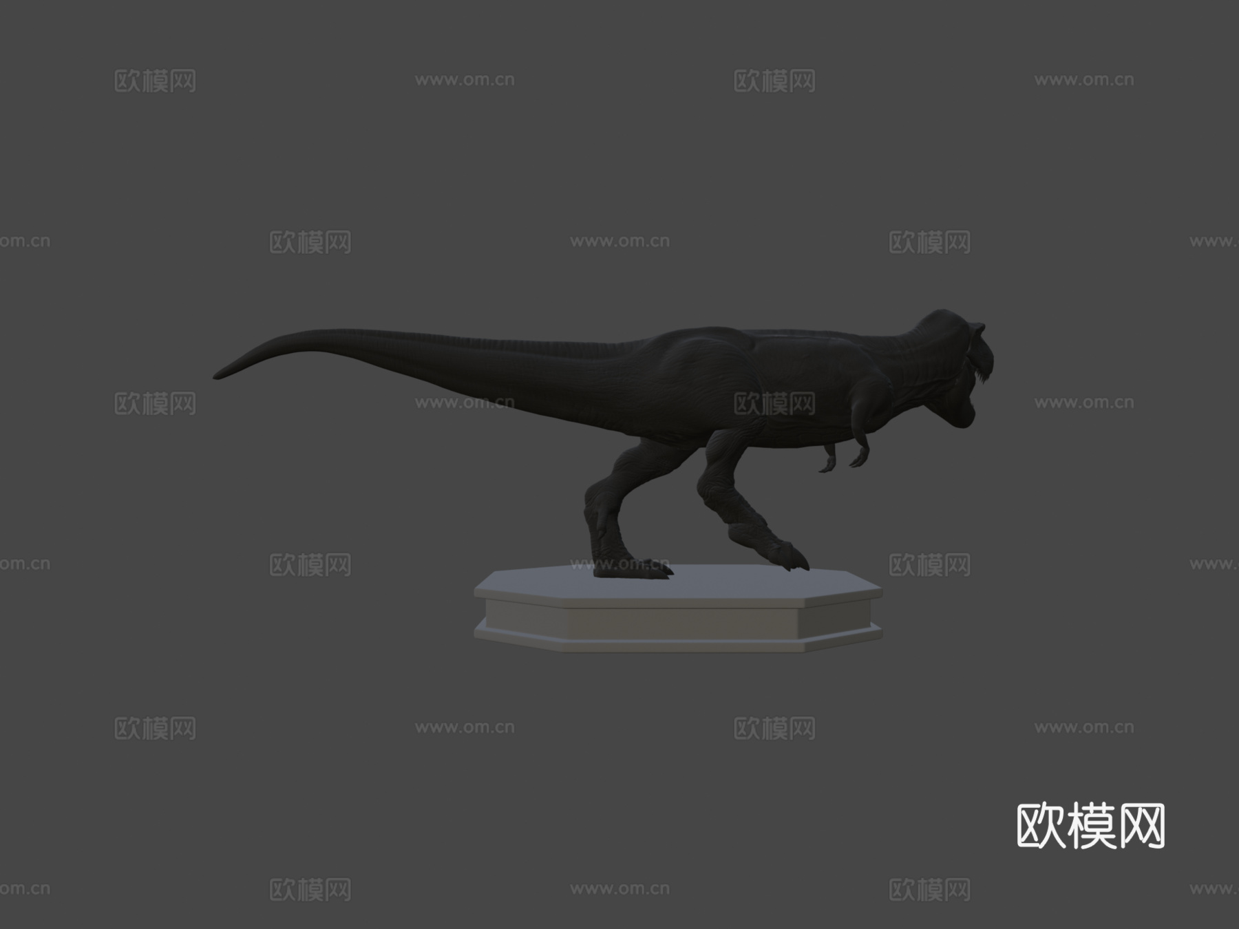暴龙3d模型