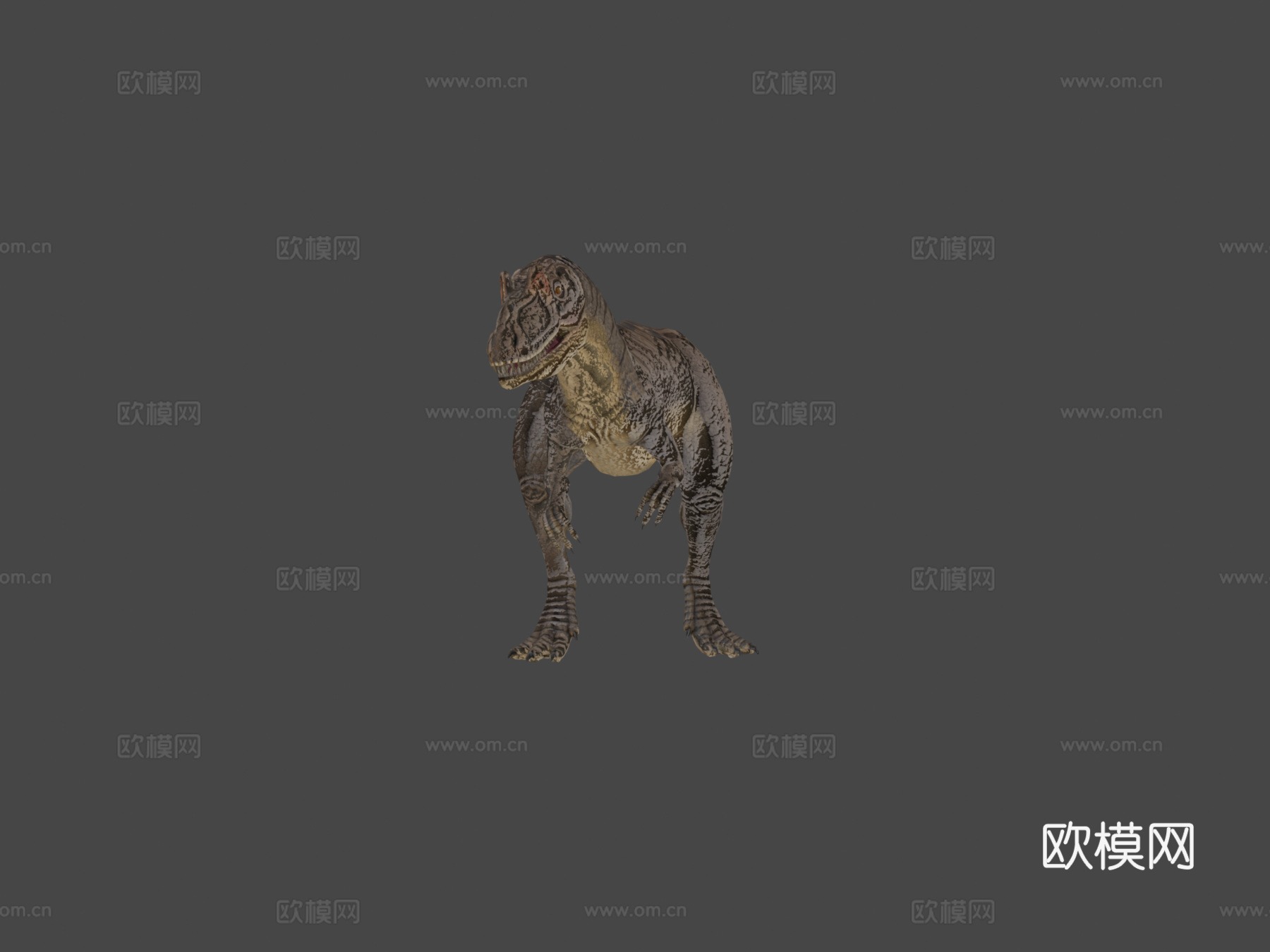 异特龙3d模型