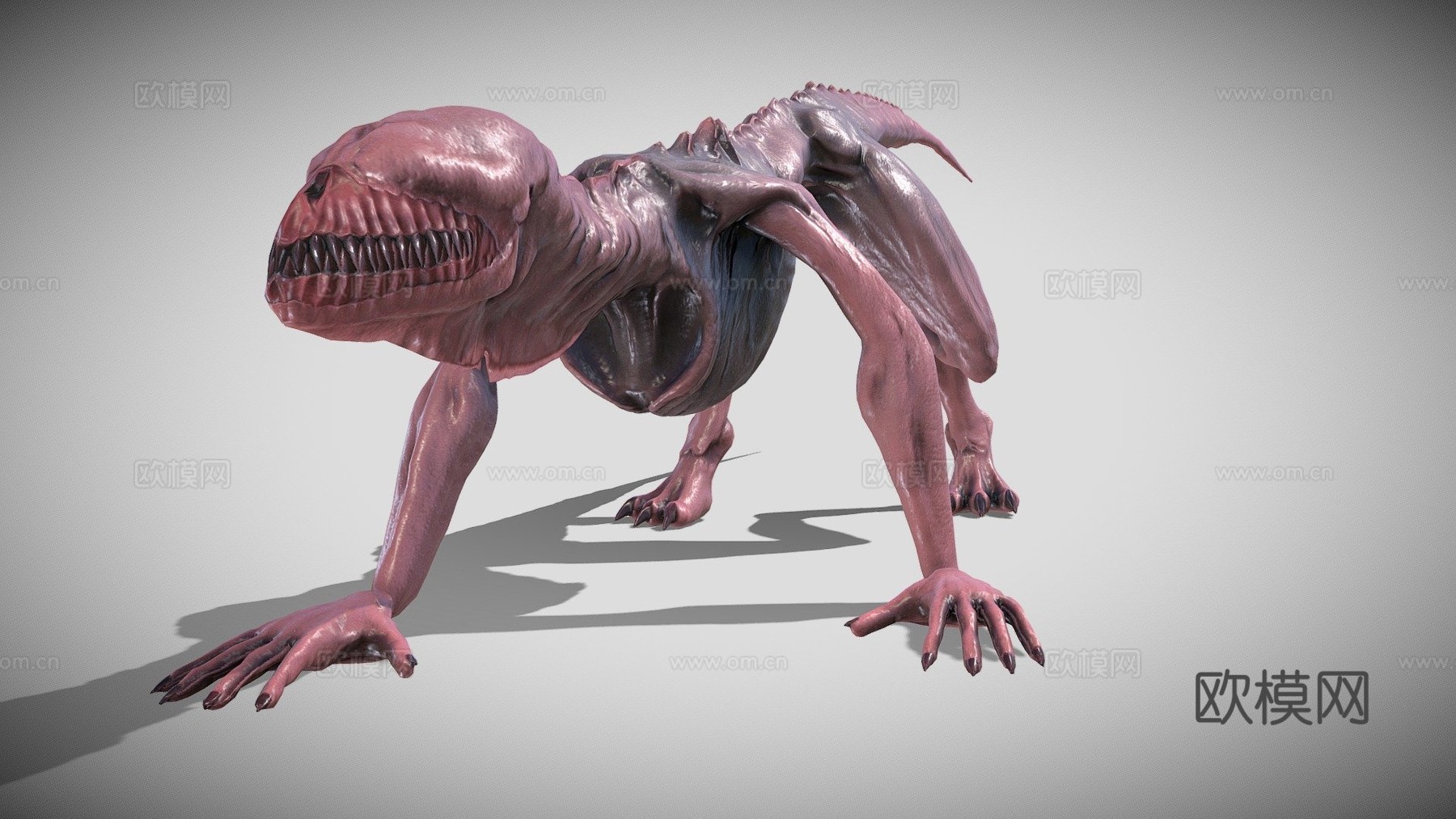 游戏就绪版埃比克斯生物3d模型