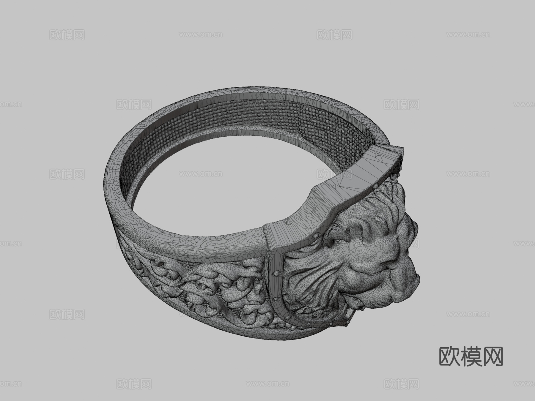 狮子盾牌3d模型