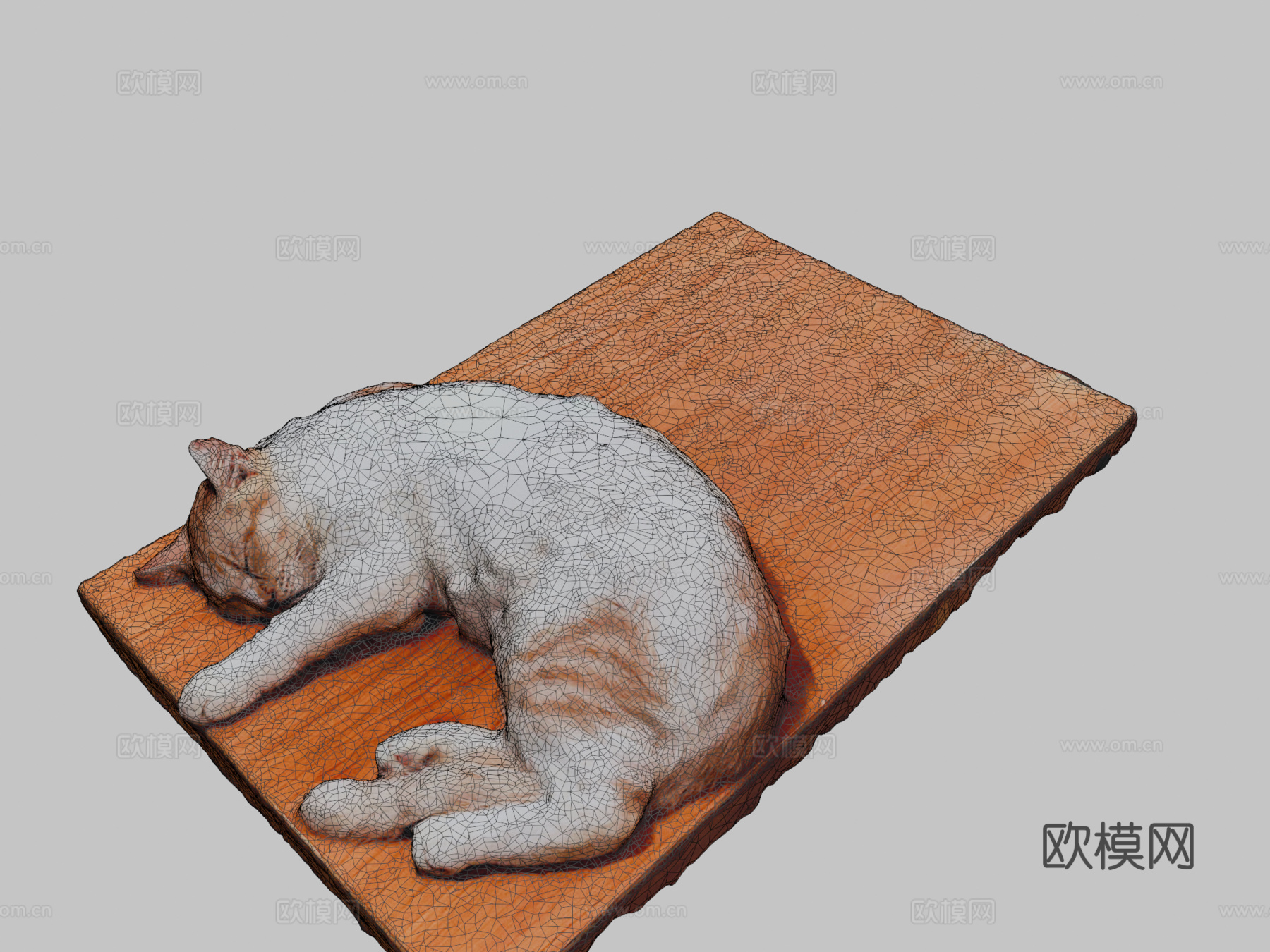 猫咪比比3d模型