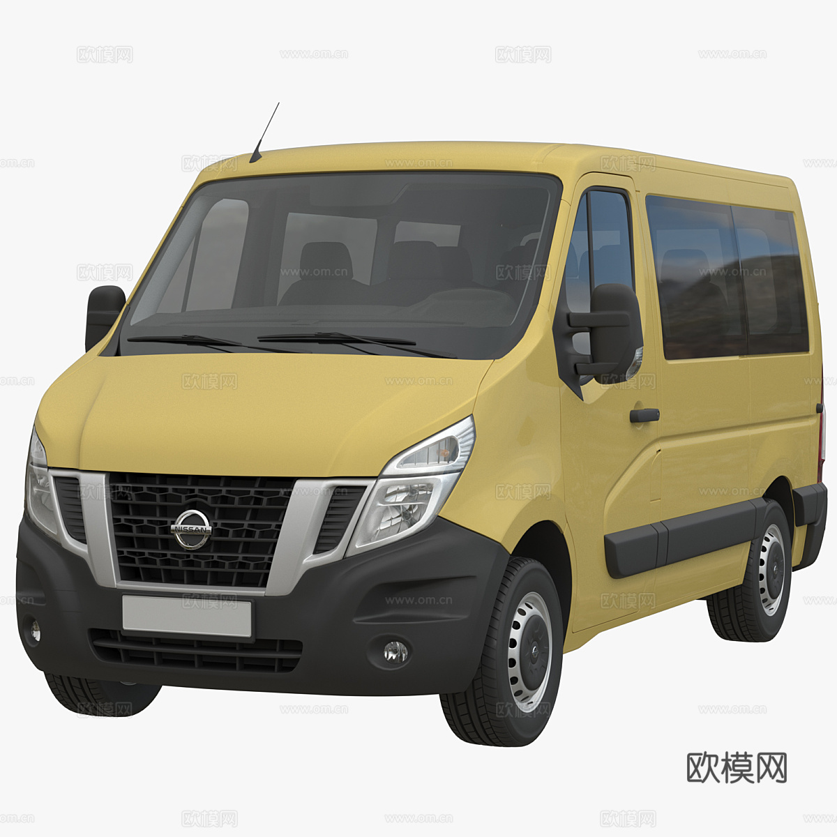 日产 NV400 小型货车3d模型