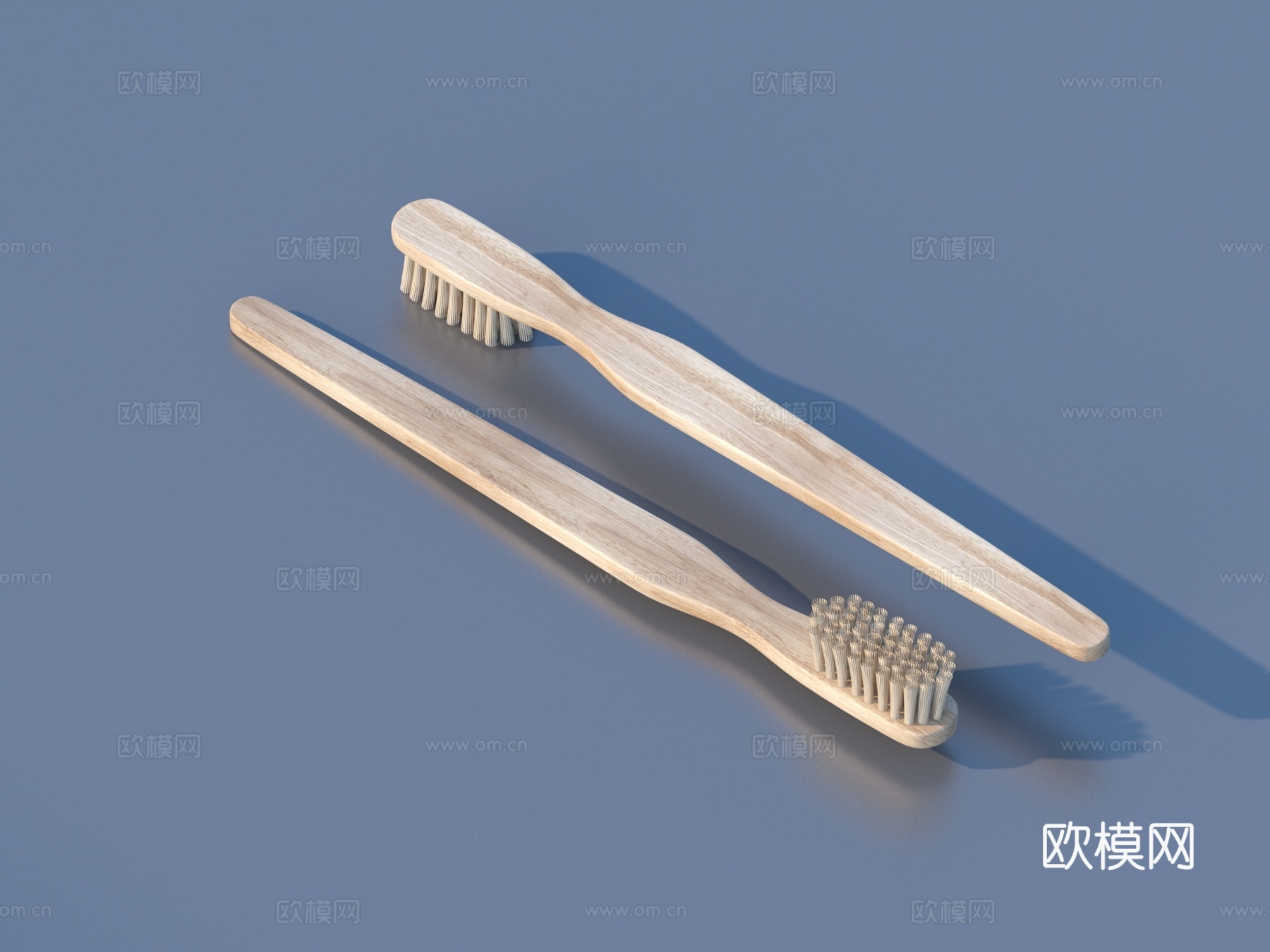 牙刷 清洁用品3d模型
