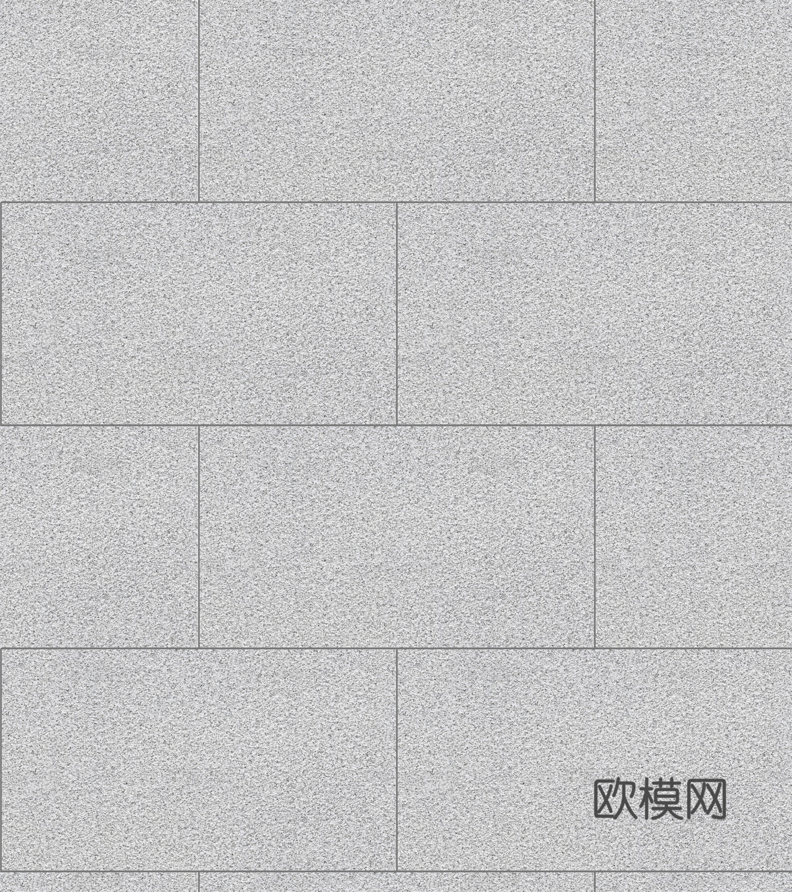 无缝工字拼广场砖