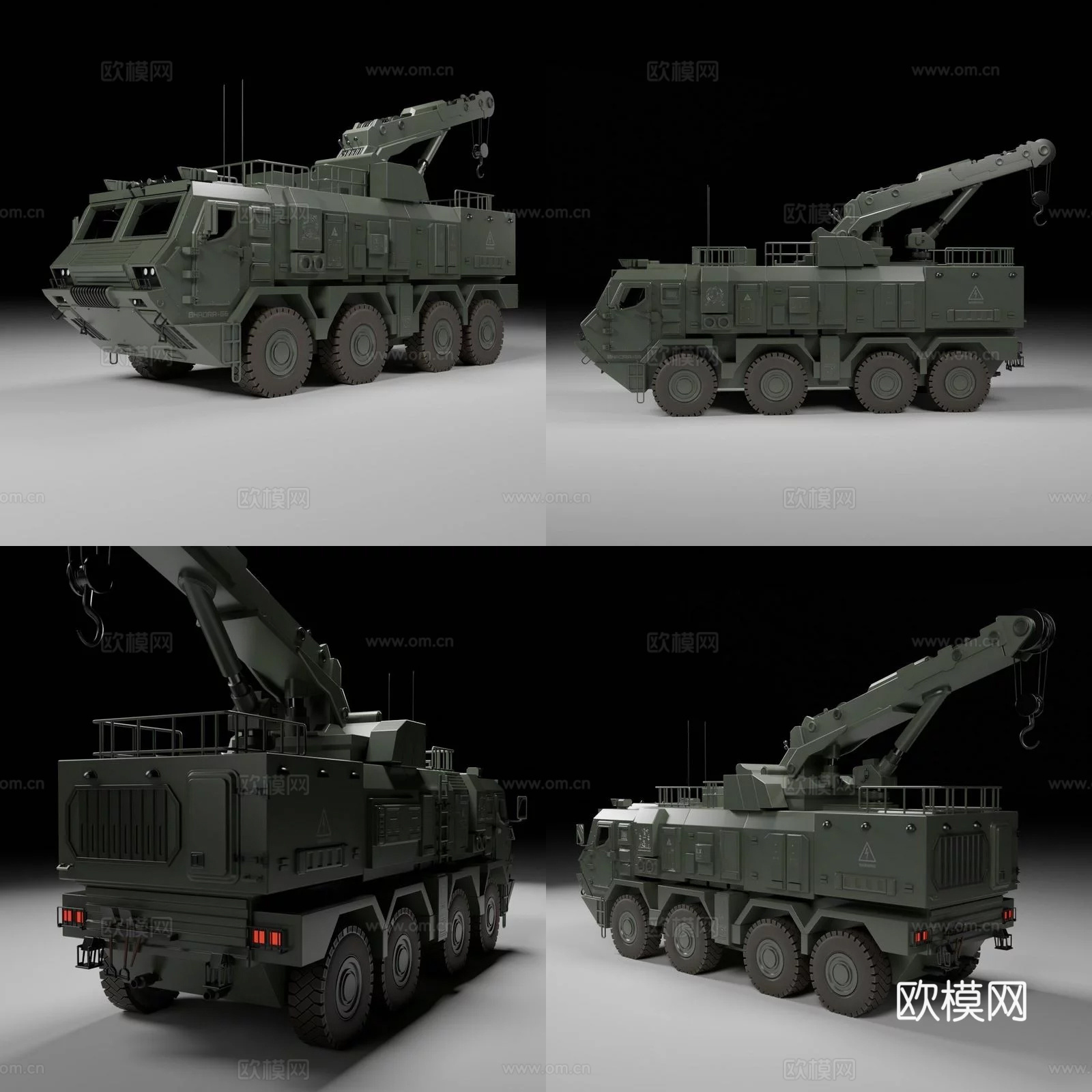 军事ARV装甲工程车3d模型