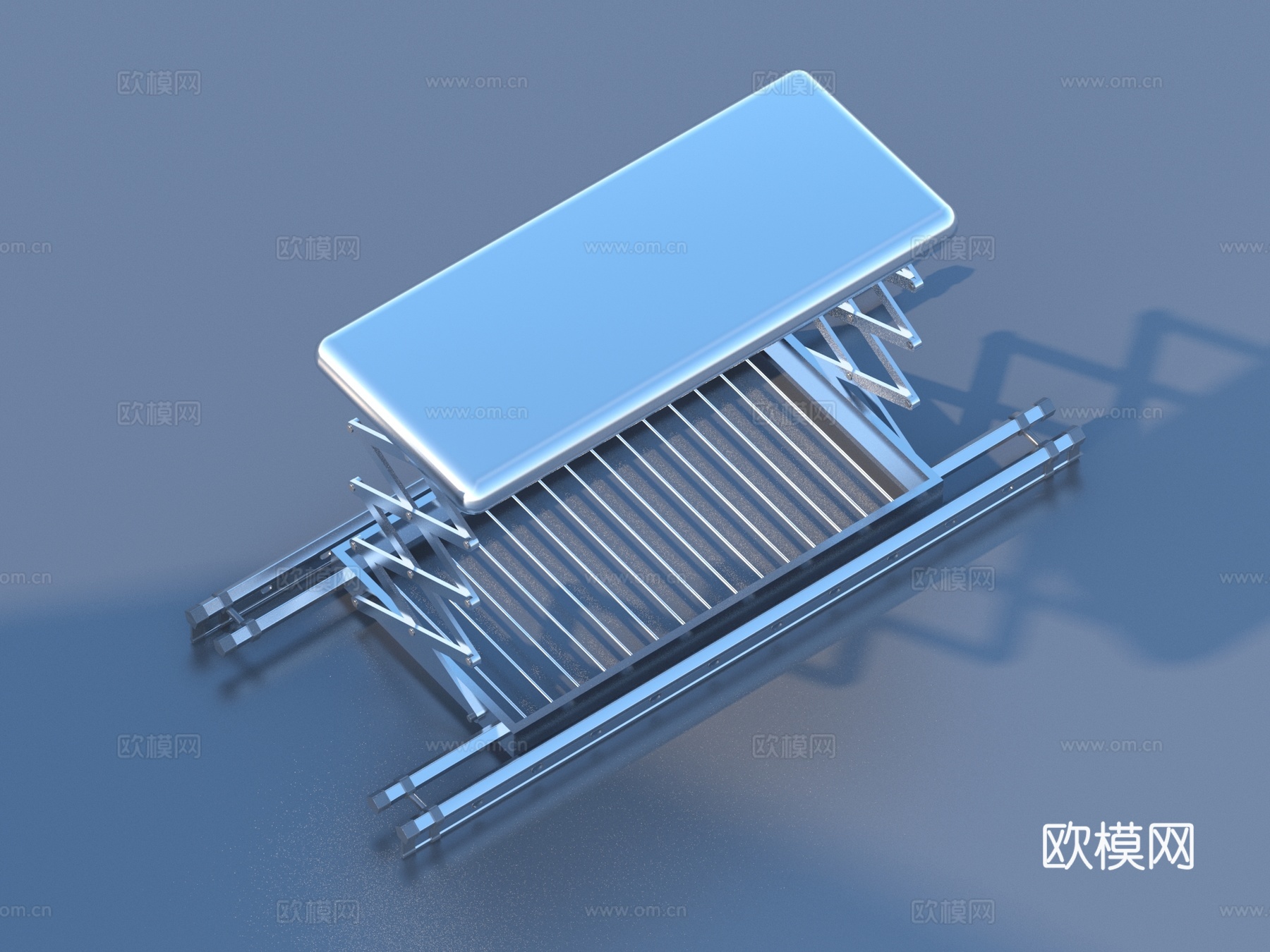晾衣架 隐形晾衣架 电动晾衣架3d模型