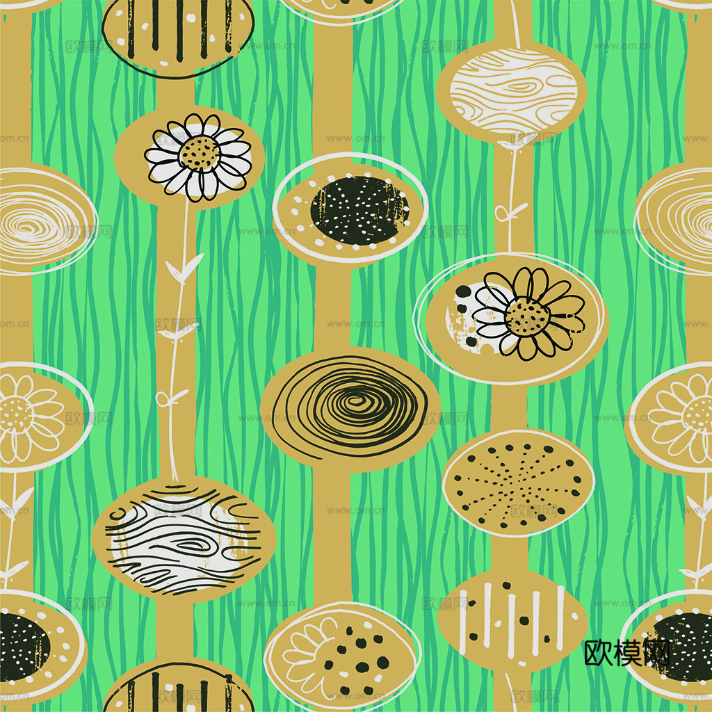 现代简约儿童可爱壁纸墙布下载