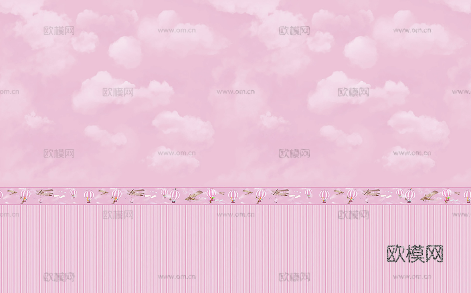 现代简约儿童可爱壁纸墙布下载