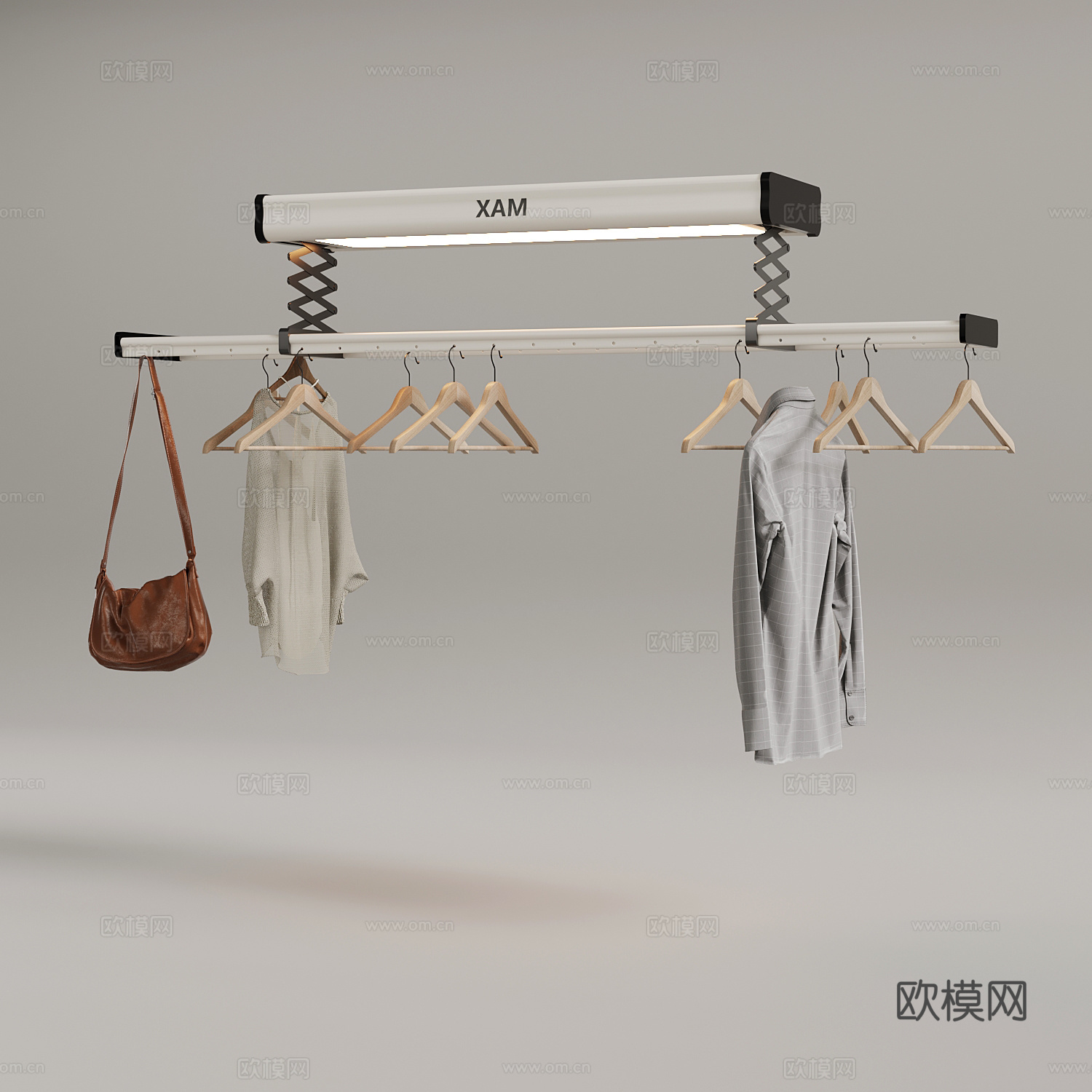 晾衣架 现代晾衣架3d模型