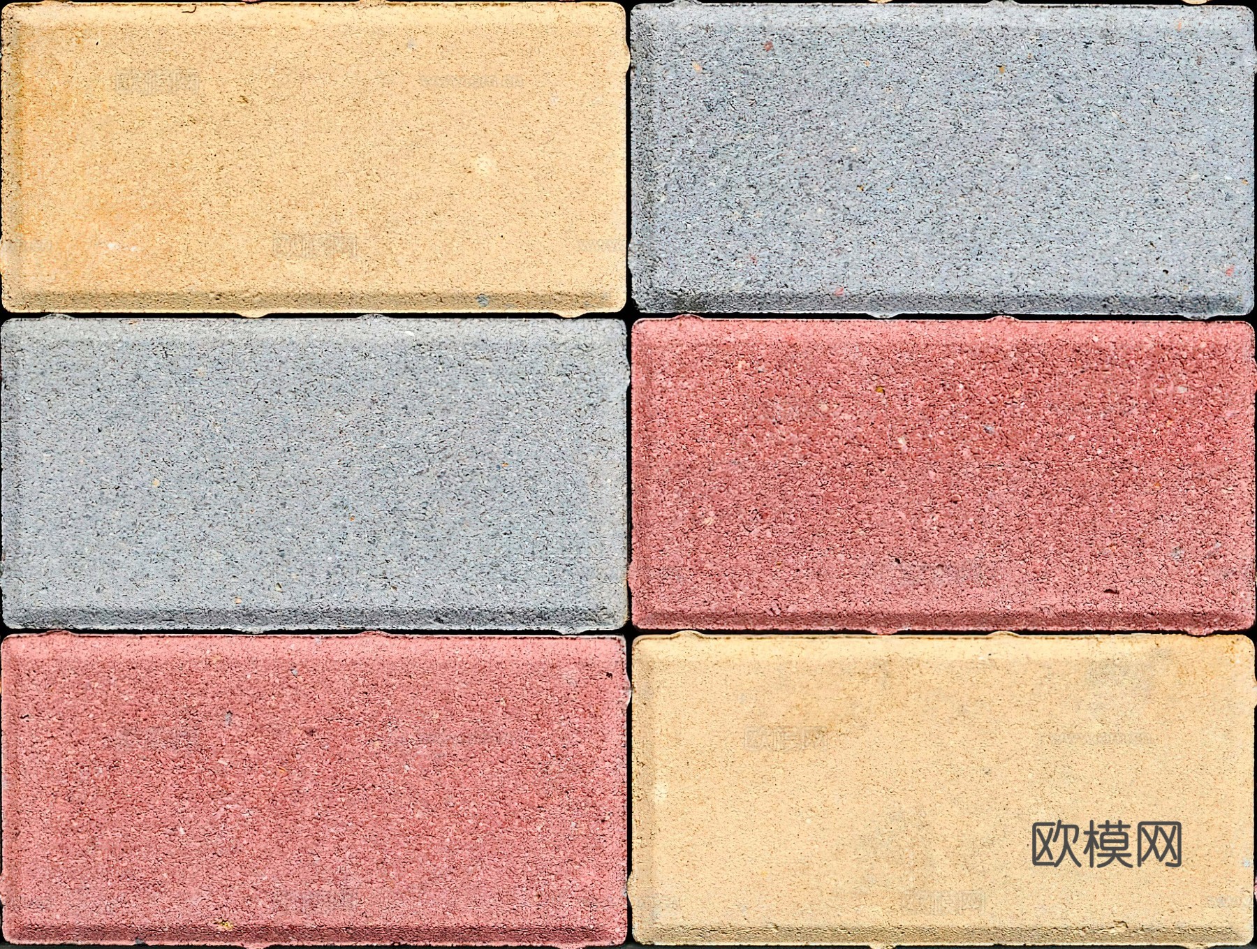 无缝人行道透水砖下载