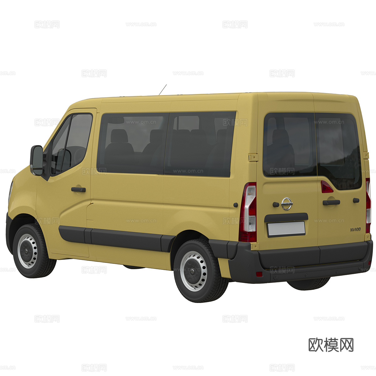 日产 NV400 小型货车3d模型