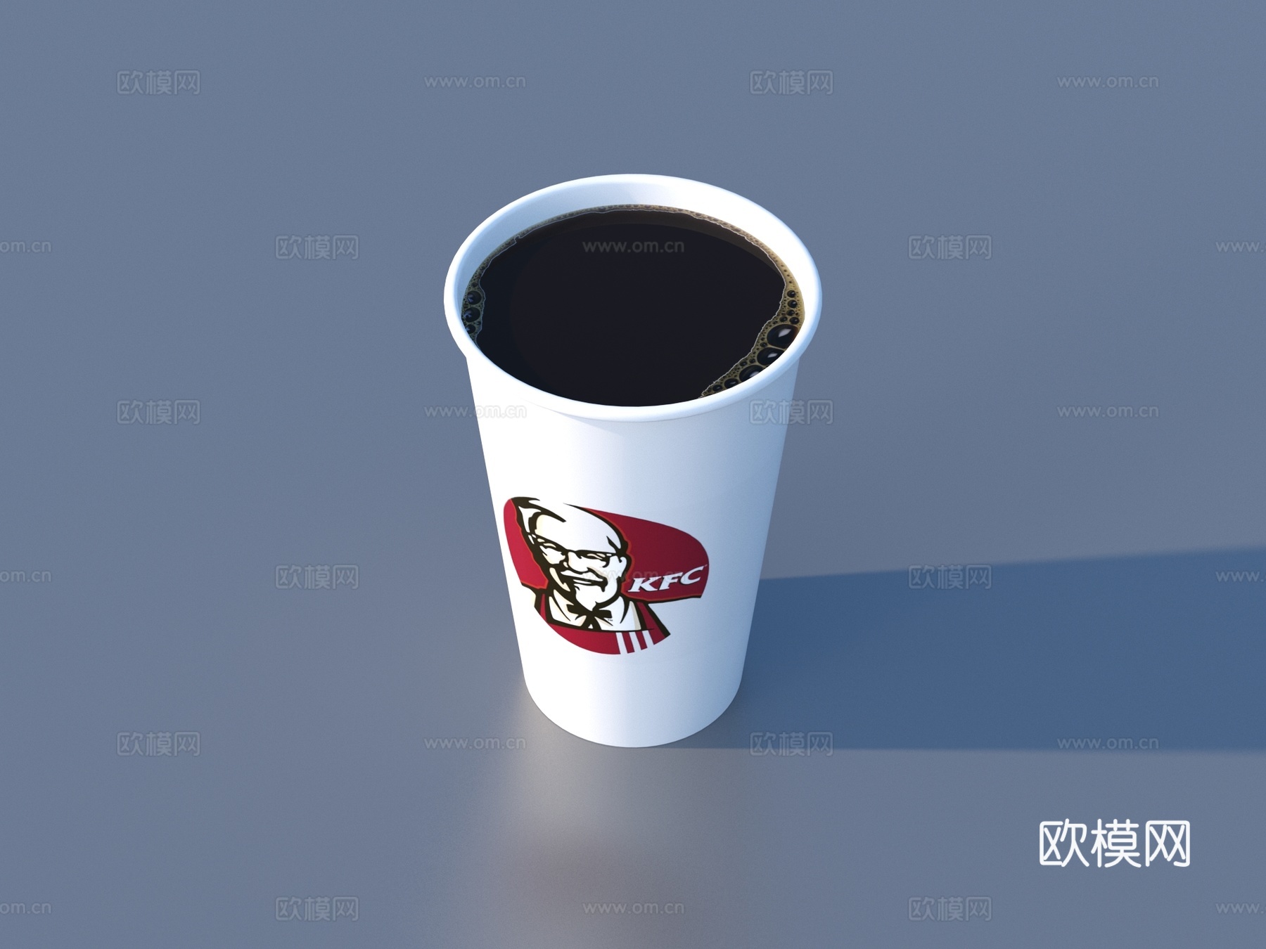 纸杯 咖啡 可乐 奶茶 饮料3d模型