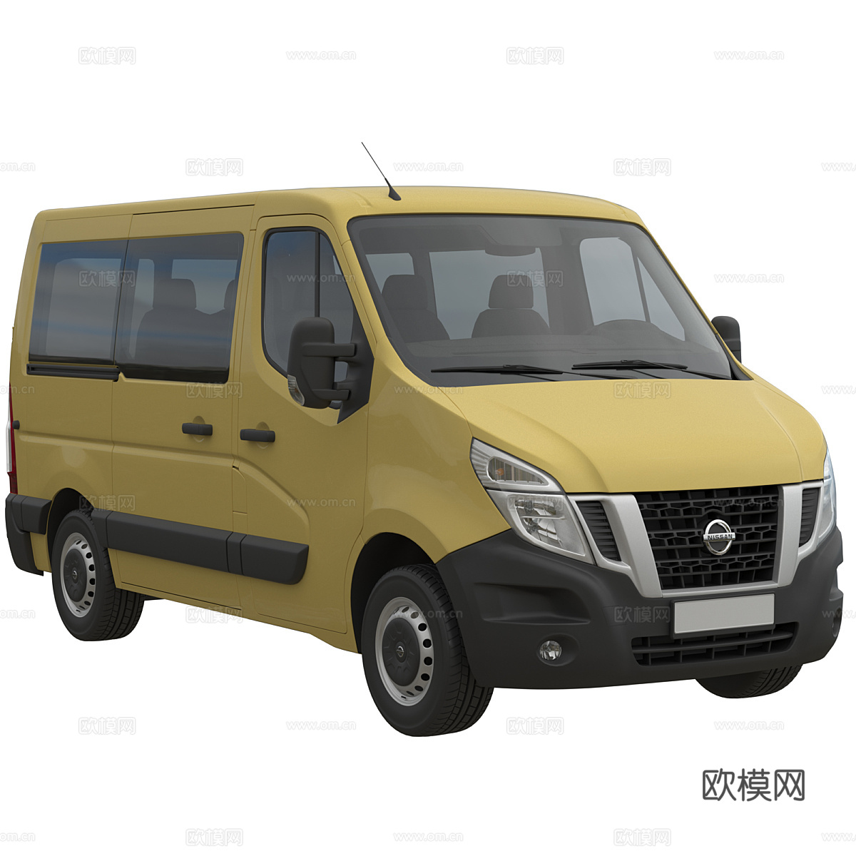 日产 NV400 小型货车3d模型