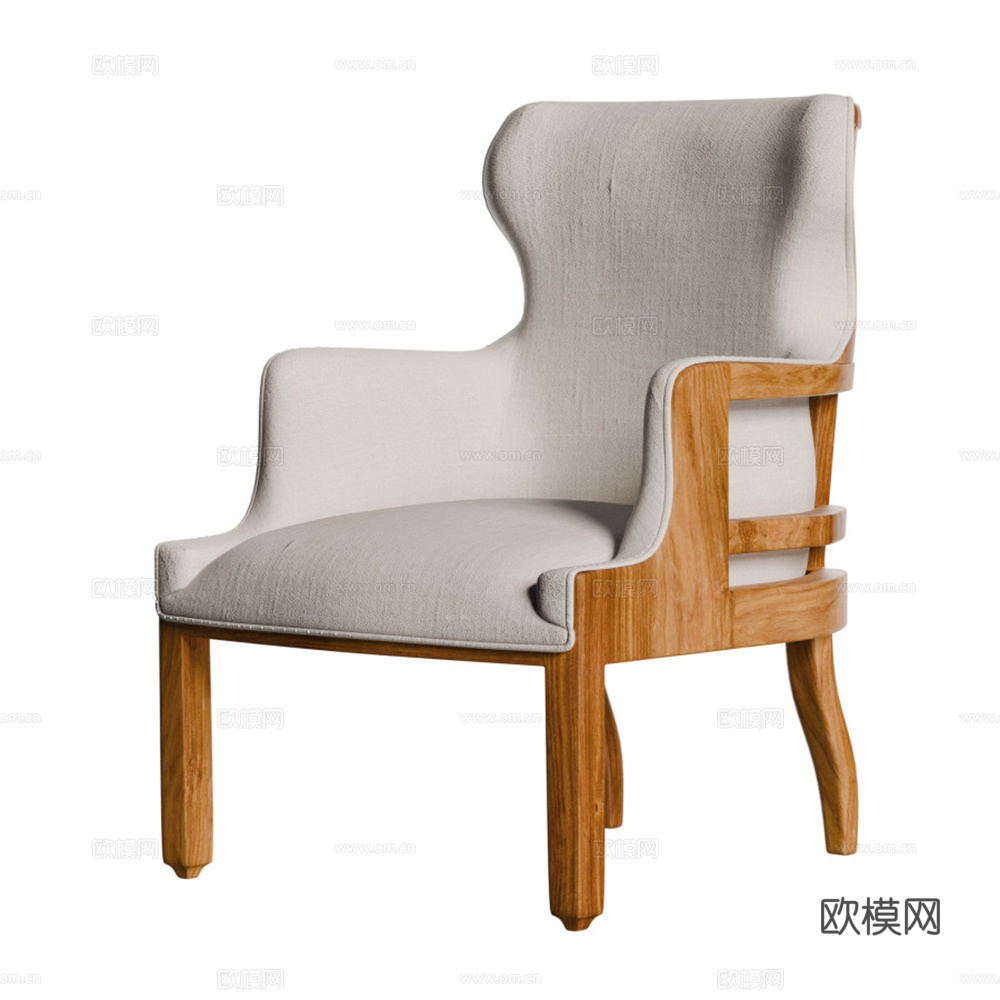 扶手椅子3d模型