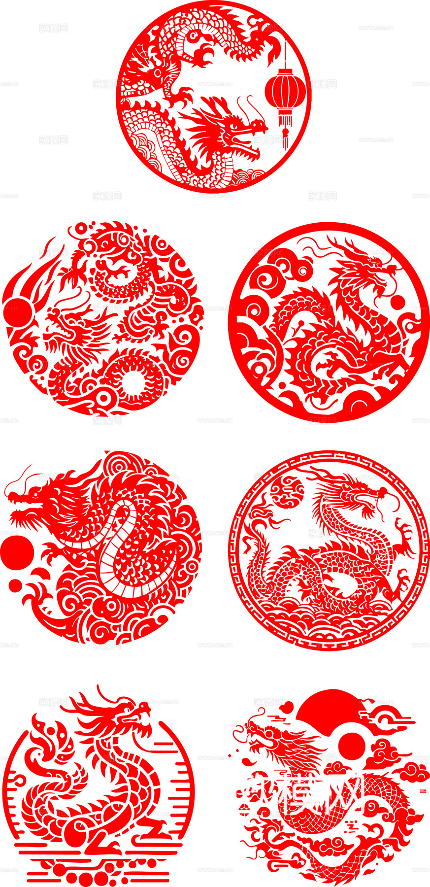 剪纸cad施工图