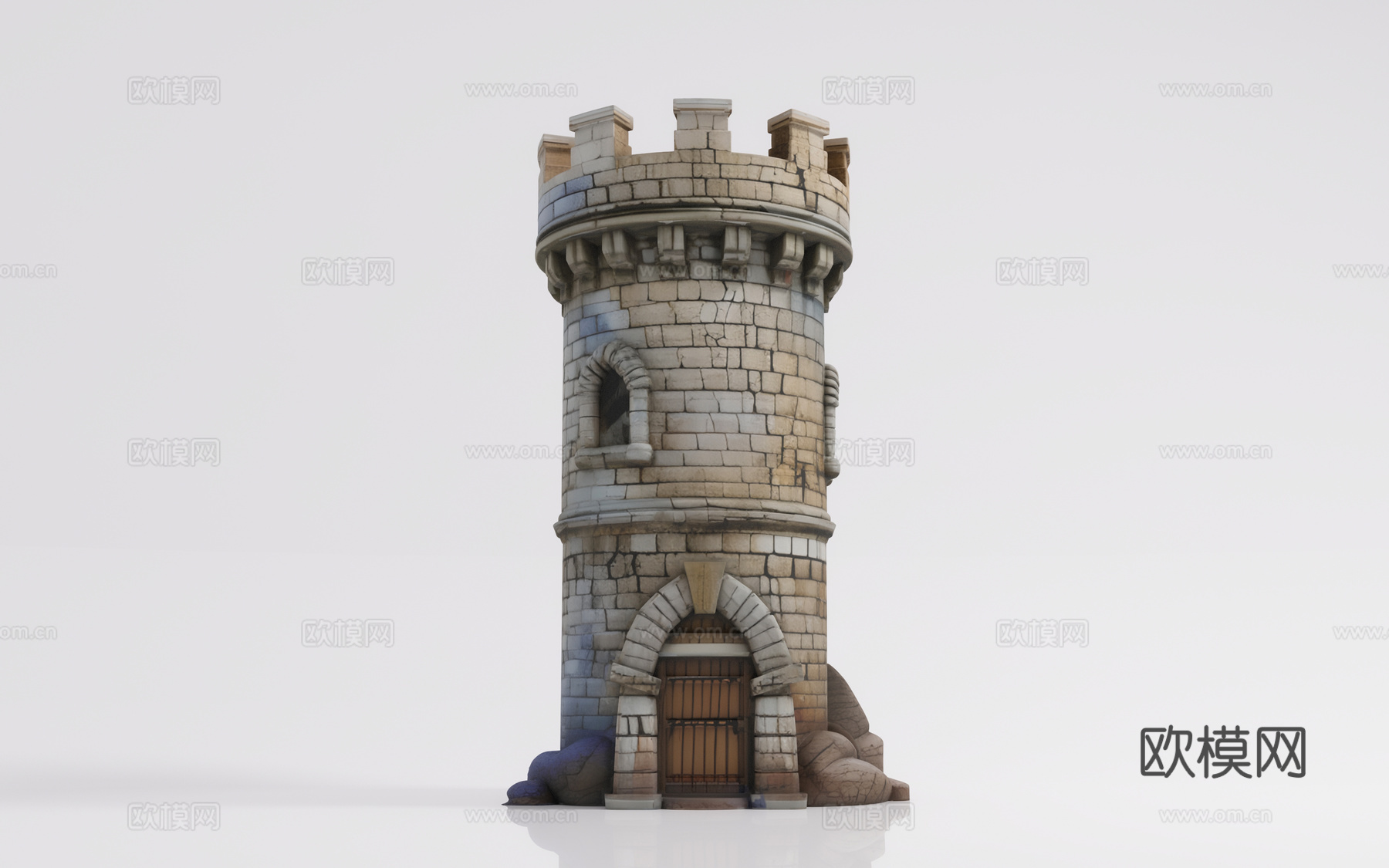 欧式建物城堡堡垒 游戏道具 卡通形象 手办摆件 雕塑雕刻 美3d模型