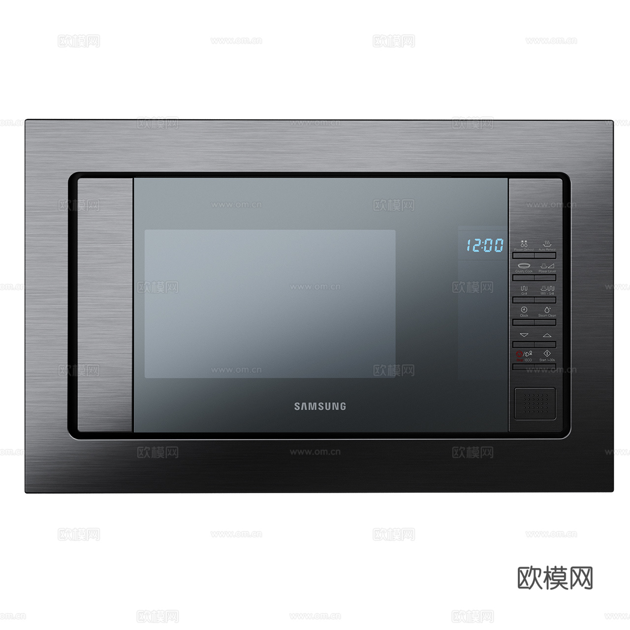 现代烤箱 三星烤箱 嵌入式烤箱 烤炉 厨房电器3d模型
