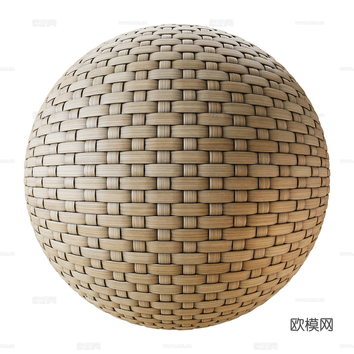 新中式藤编材质 编织材质 竹编材质3d模型