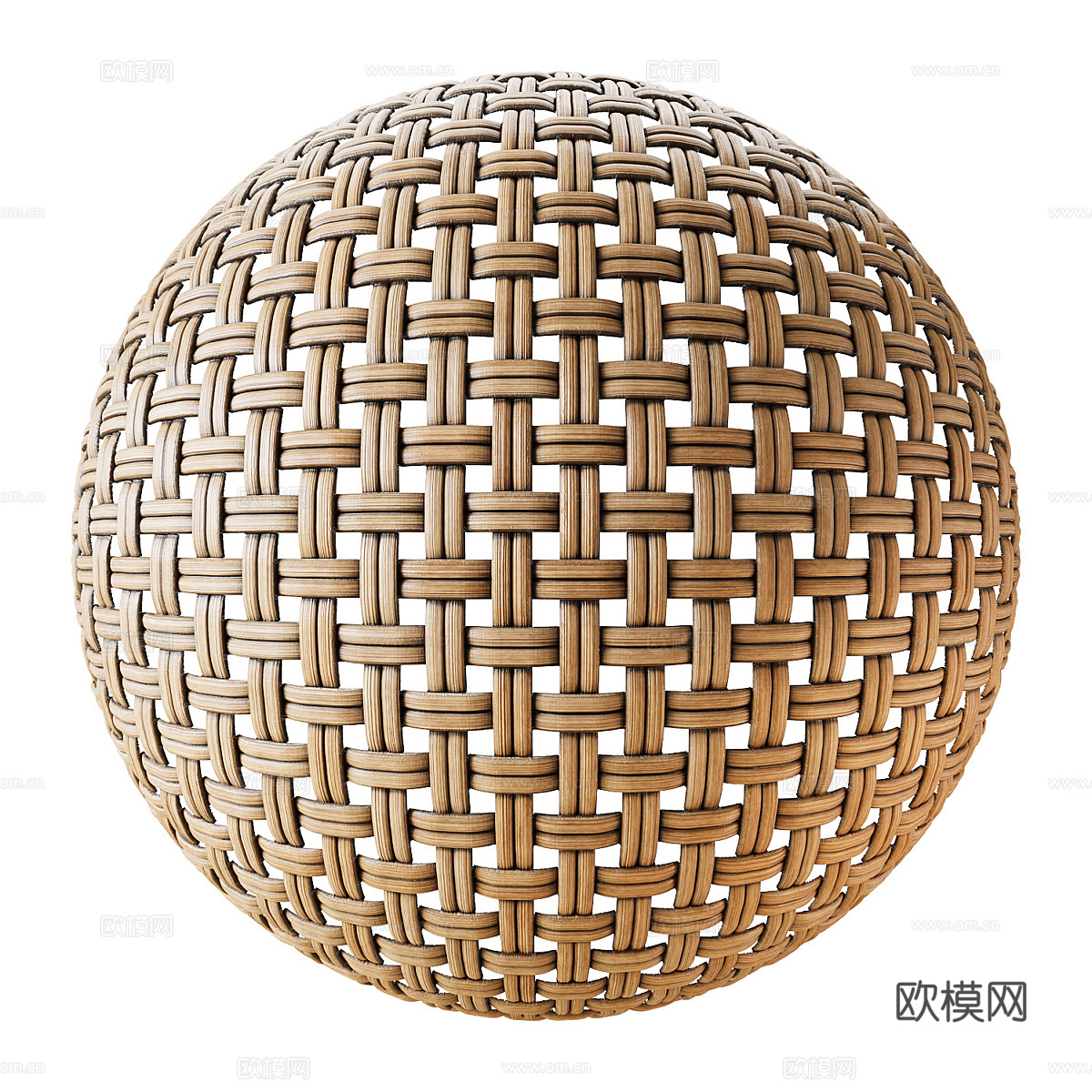 新中式藤编材质 编织材质 竹编材质3d模型
