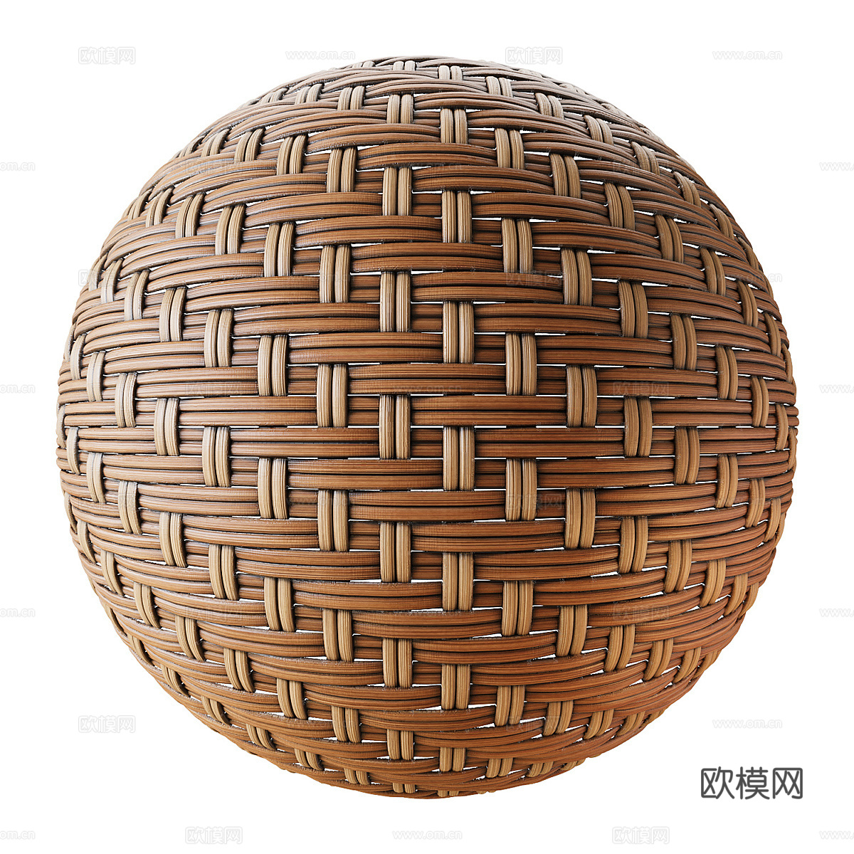 新中式藤编材质 编织材质 竹编材质3d模型