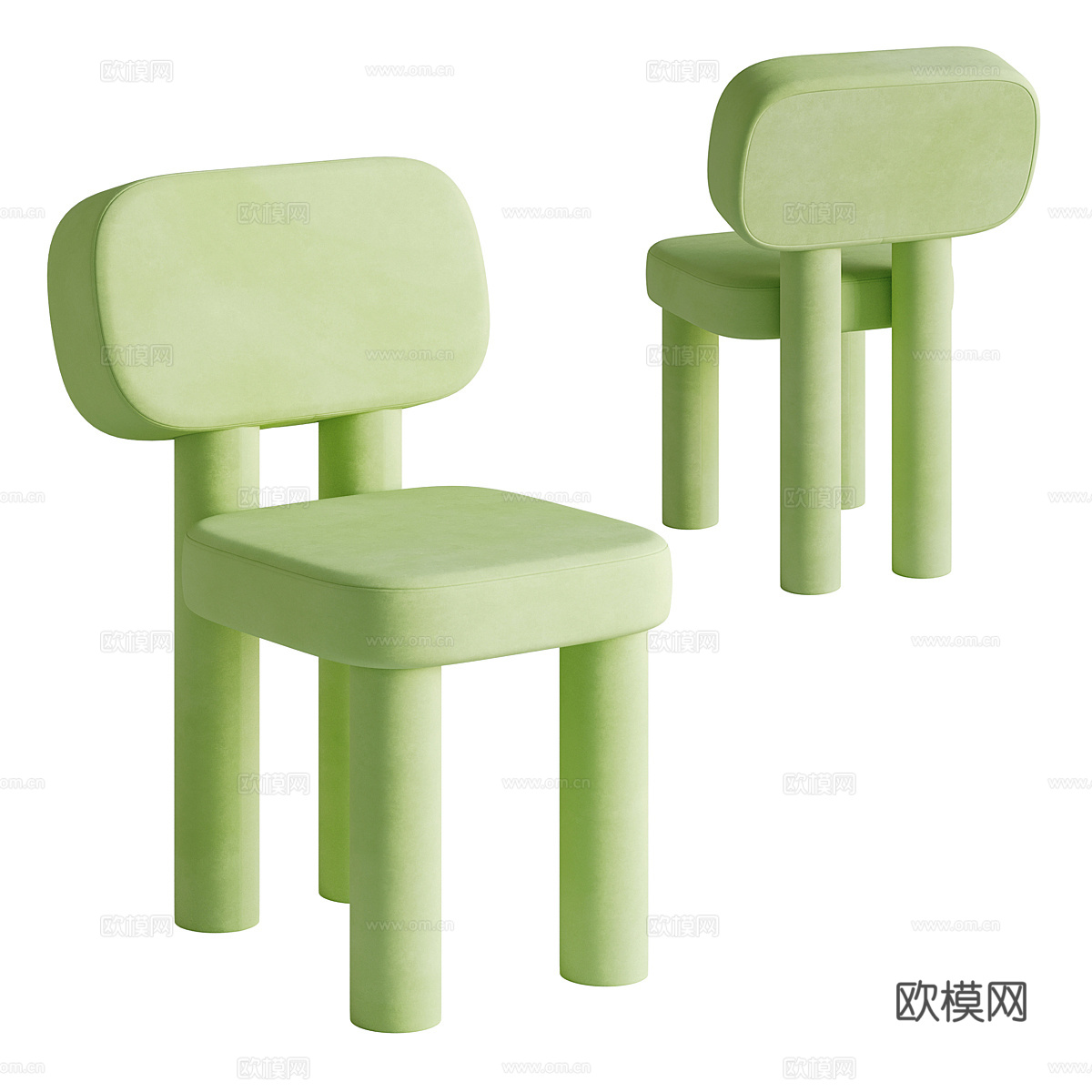 儿童椅子3d模型