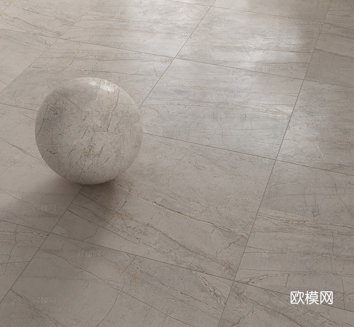 大理石地砖 纹理地砖3d模型