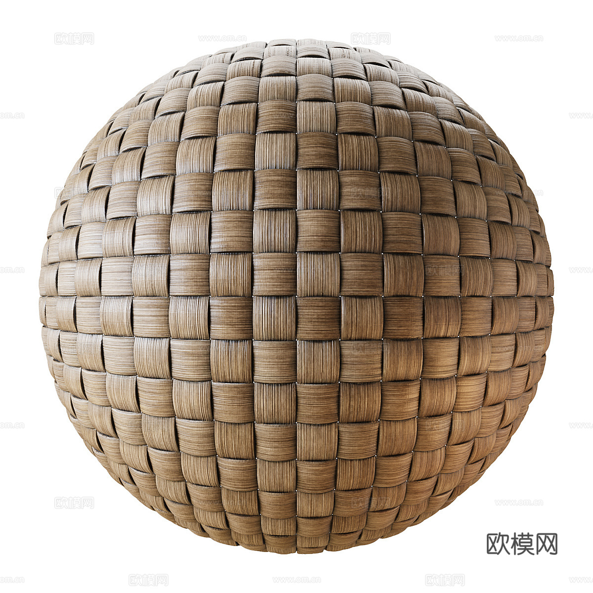 新中式藤编材质 编织材质 竹编材质3d模型