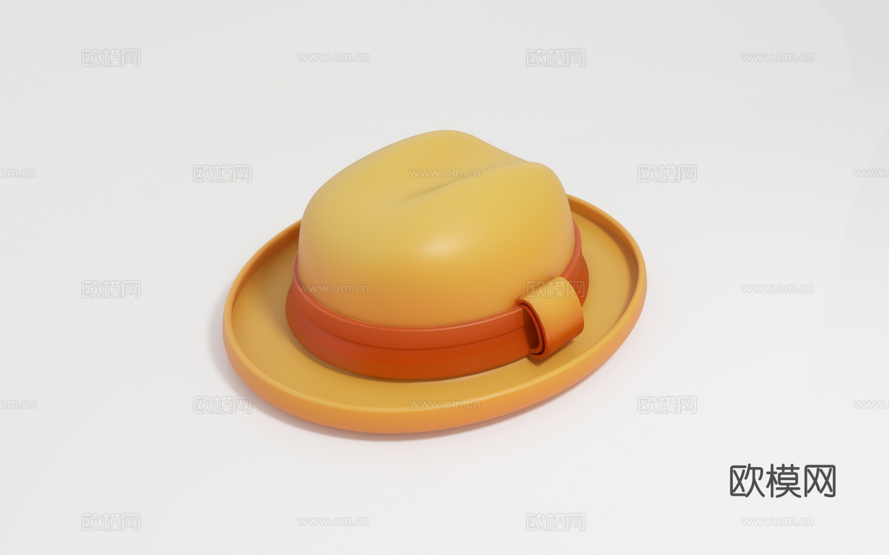 卡通风格帽子首饰 衣帽搭配 服装饰品 动漫风格3d模型
