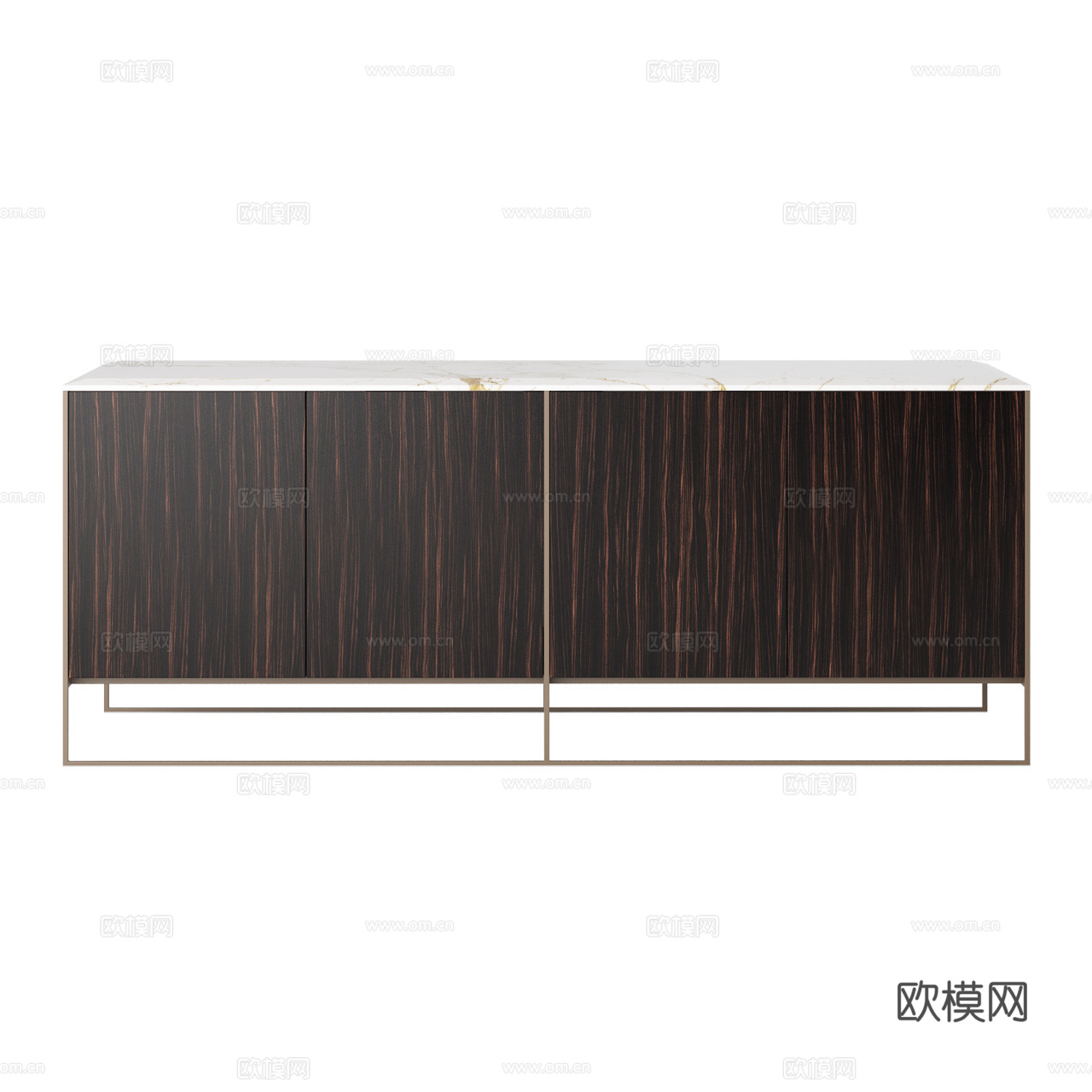 Minotti 意式餐边柜 极简餐边柜 边柜 装饰柜3d模型