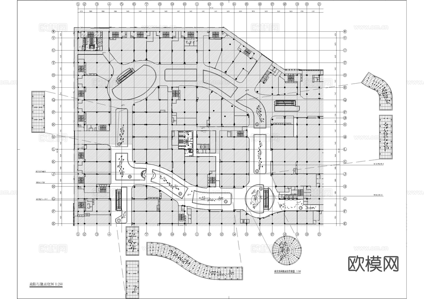 儿童主题街区施工图cad施工图
