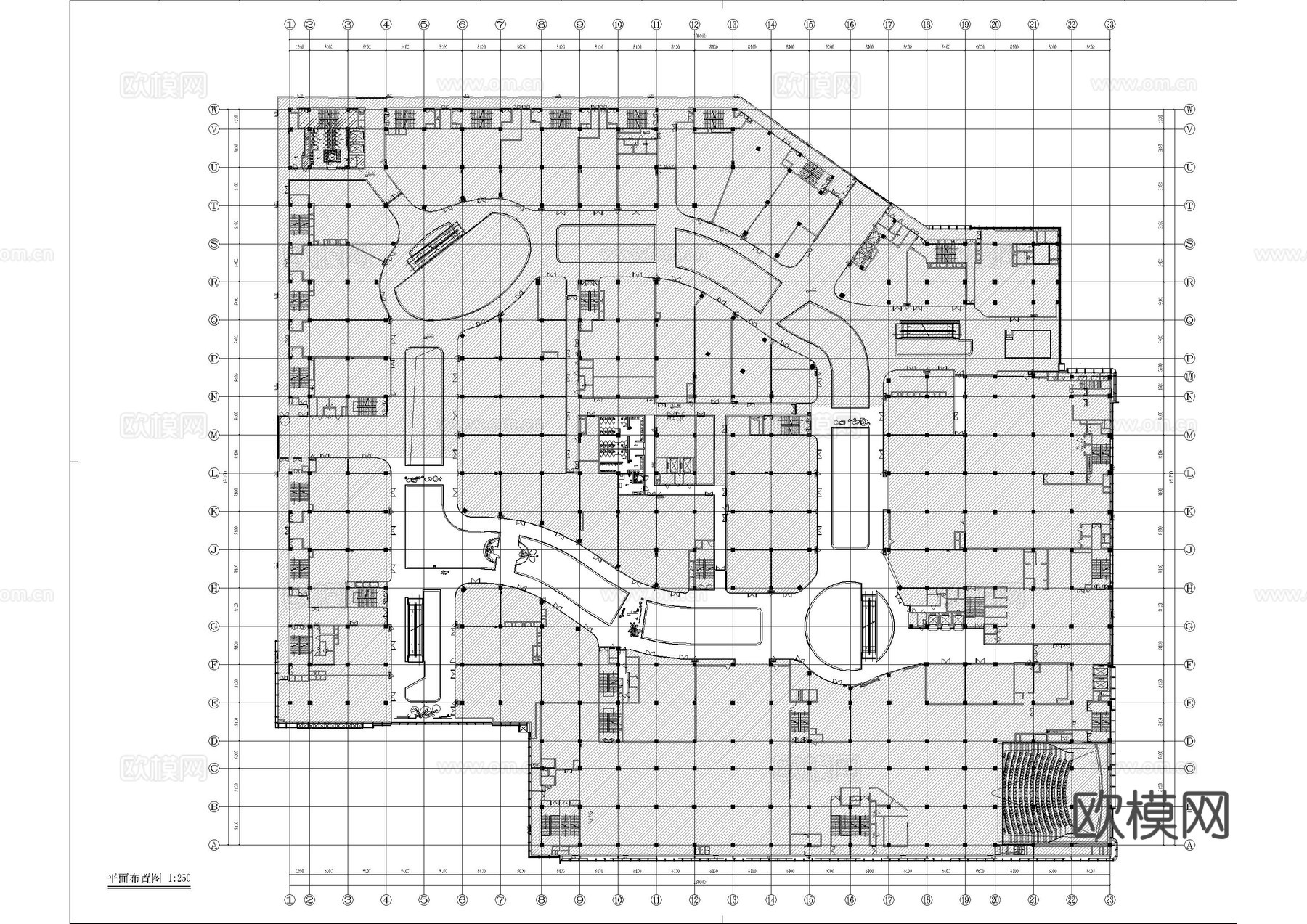 儿童主题街区施工图cad施工图