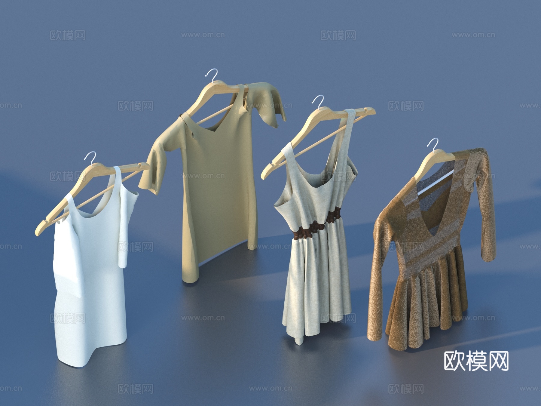 衣服 服饰 服装3d模型