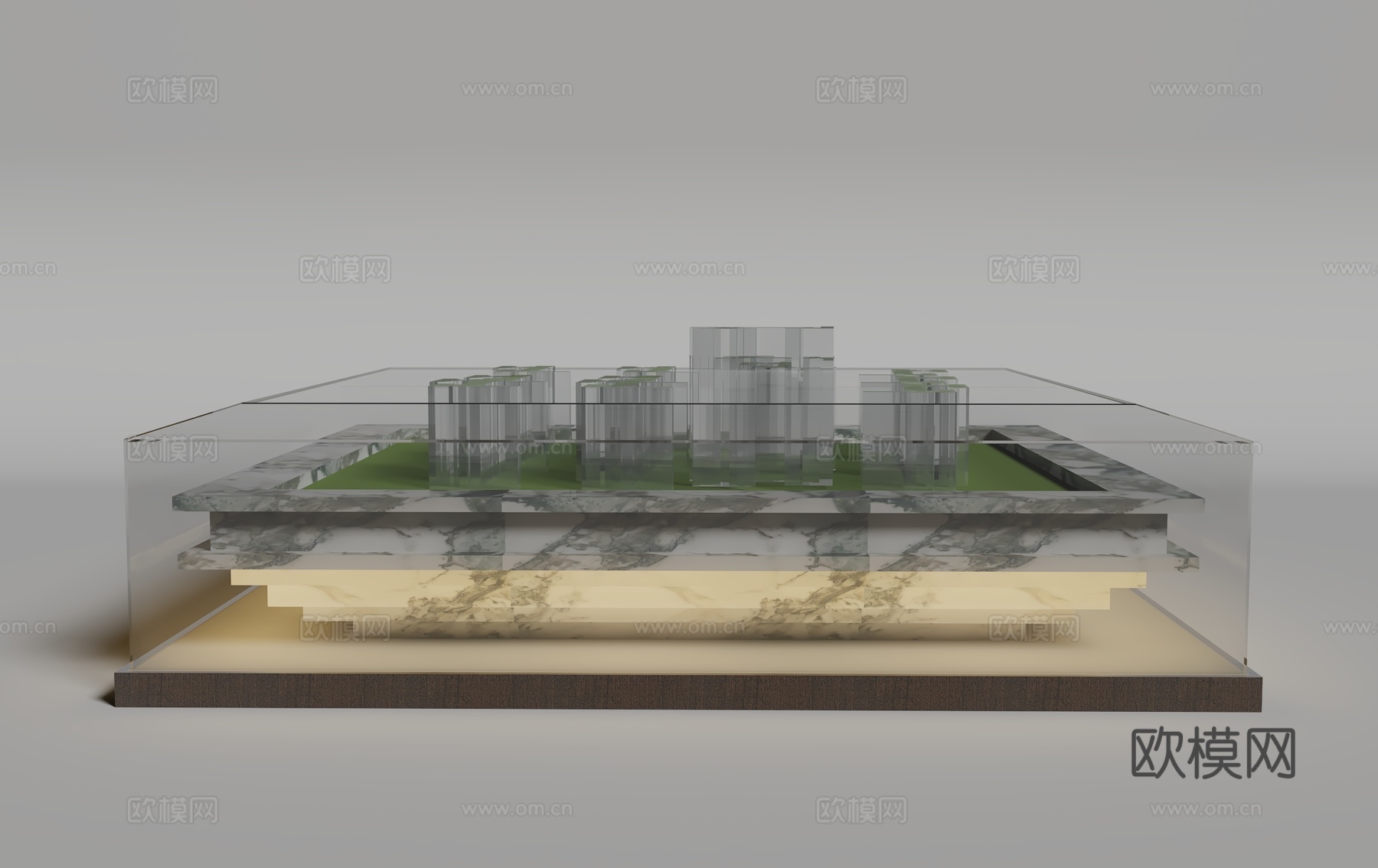 售楼处沙盘3d模型