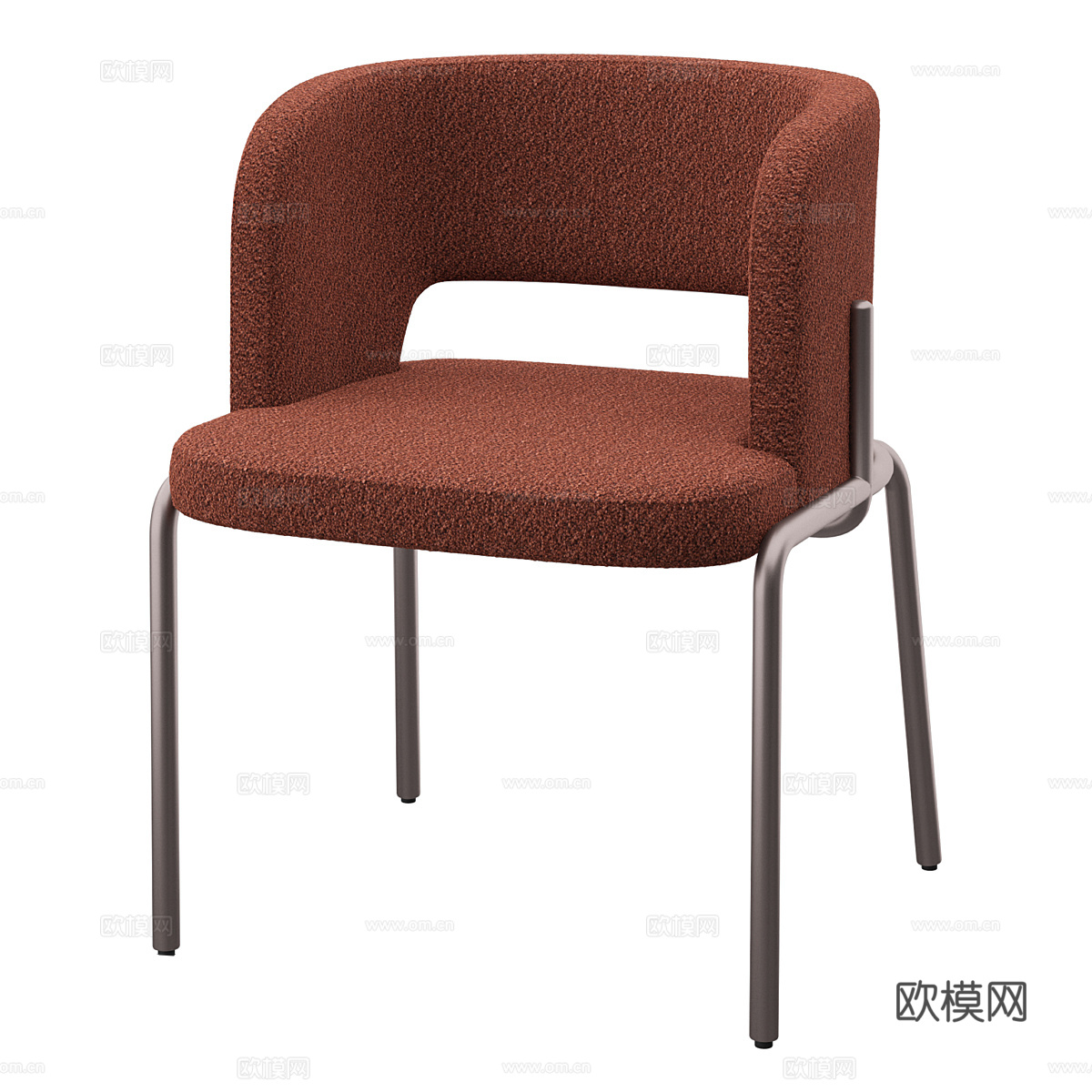 现代简约单人沙发 单人沙发 简约沙发 休闲沙发 客厅沙发3d模型