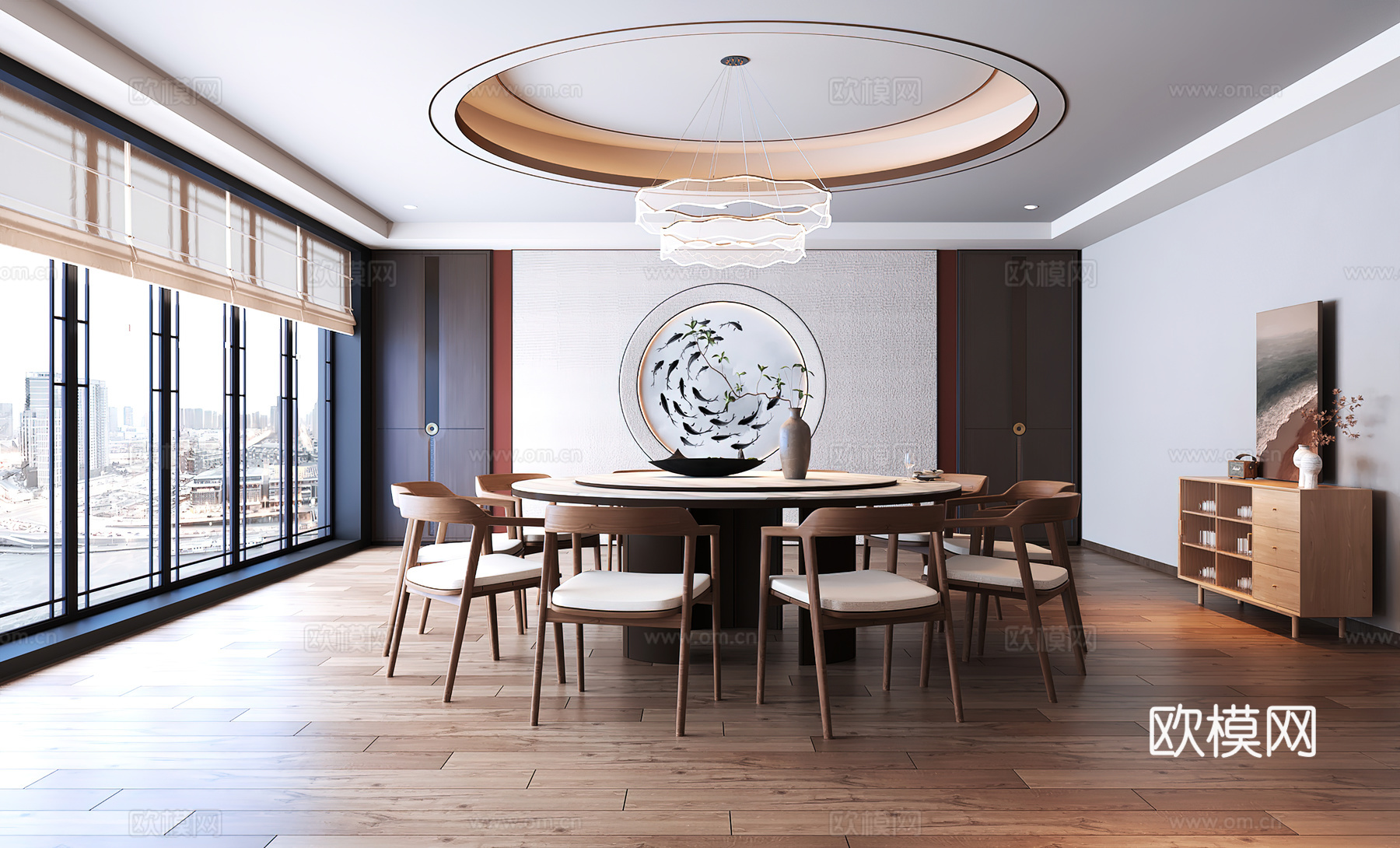 包厢 包间 餐厅包厢 餐饮包间 餐饮包房3d模型