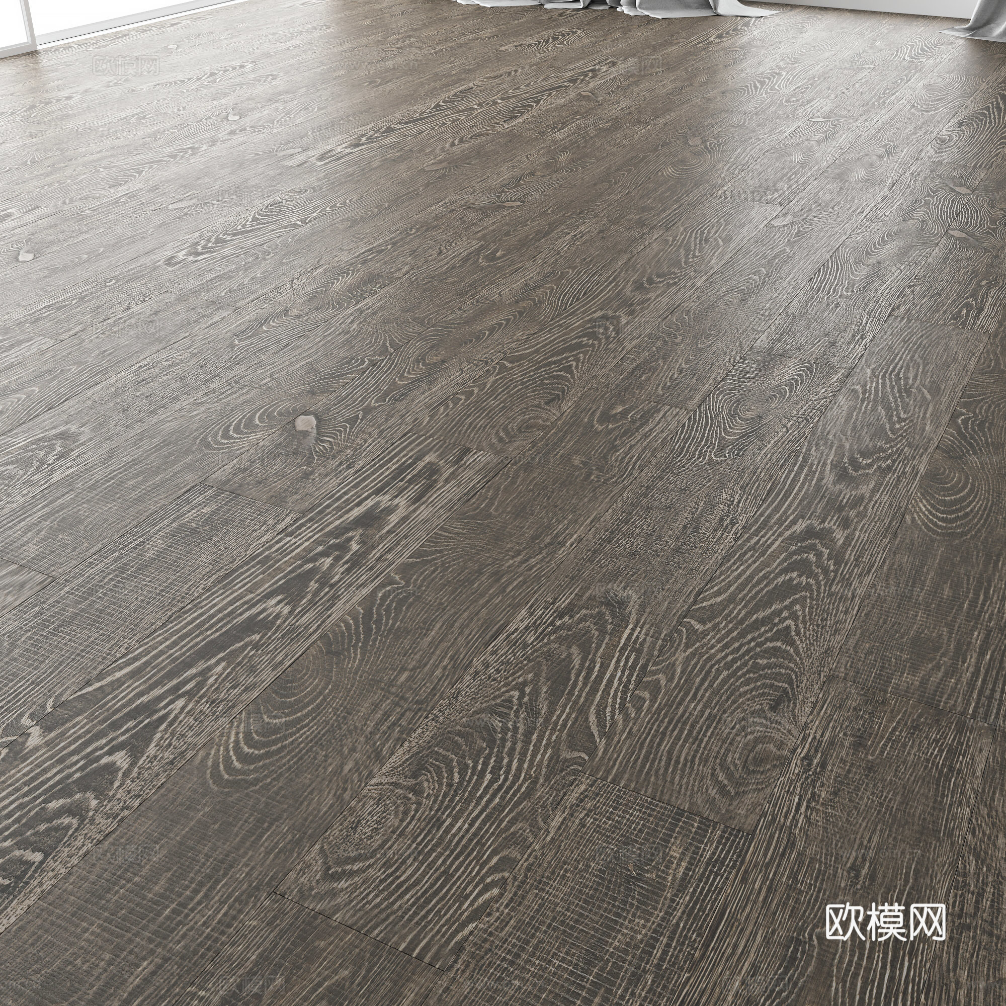 新中式木地板材质3d模型
